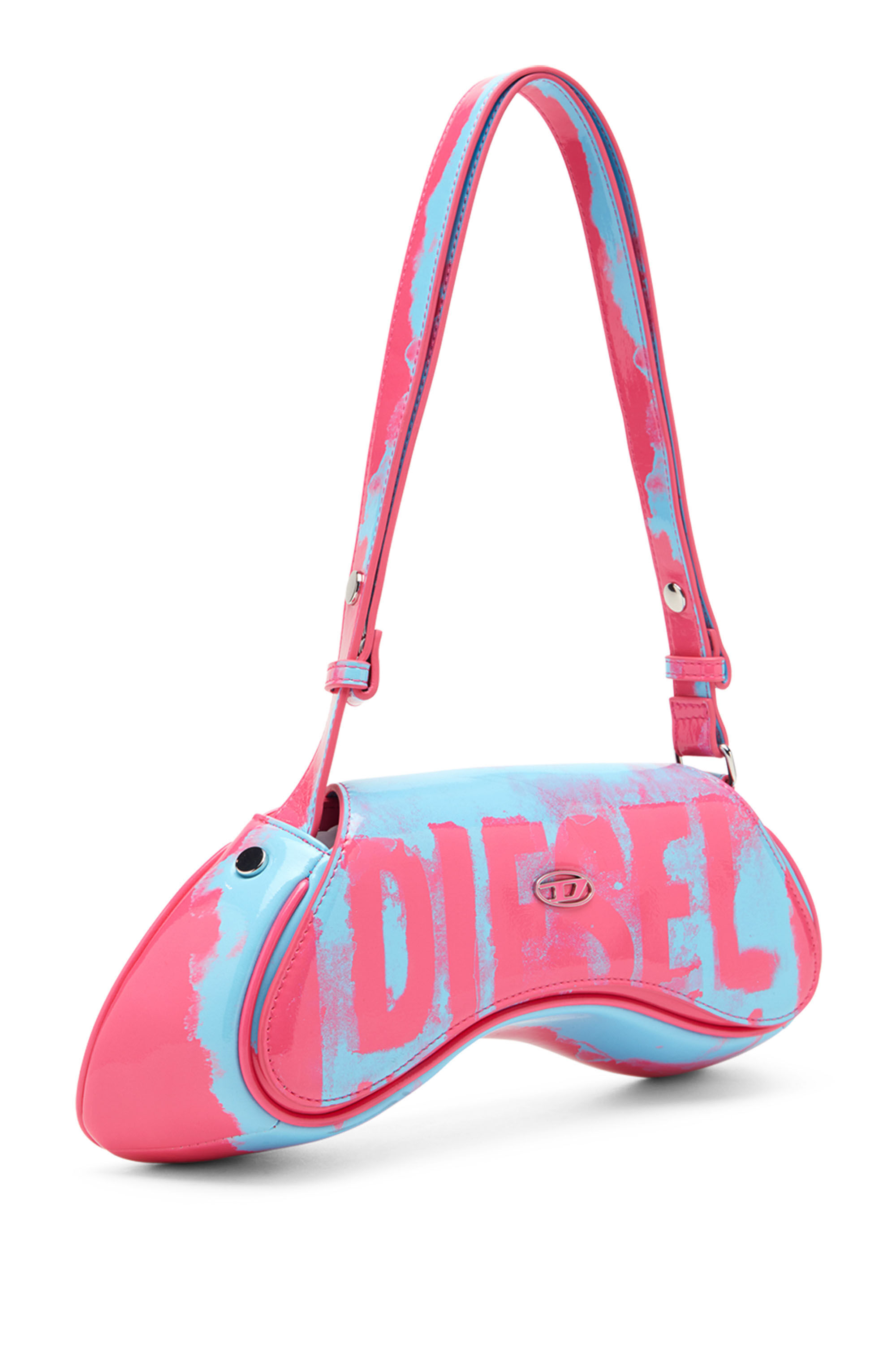 Diesel - PLAY CROSSBODY, ピンク/ブルー - Image 6