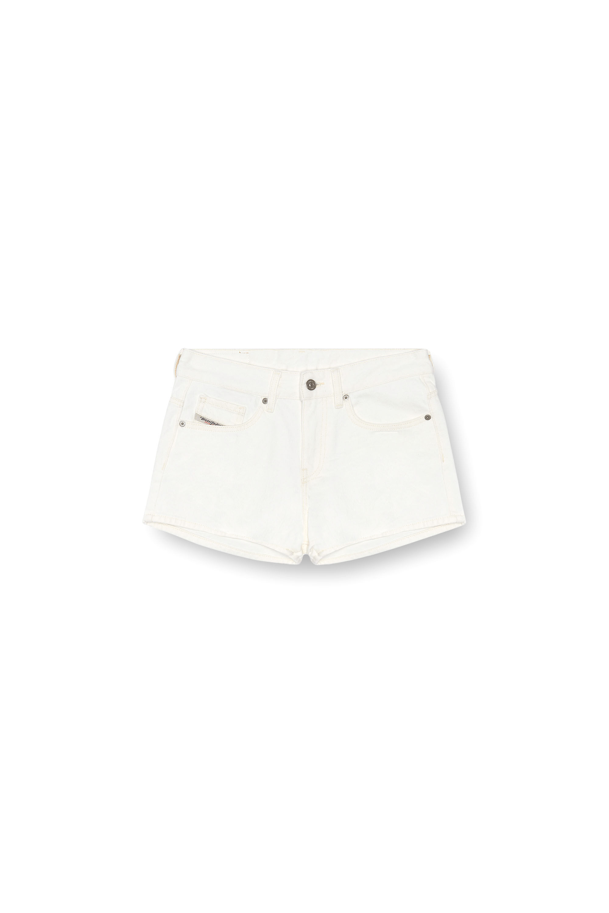 Diesel - DE-YUBA, Female Denim shorts in ホワイト - Image 2