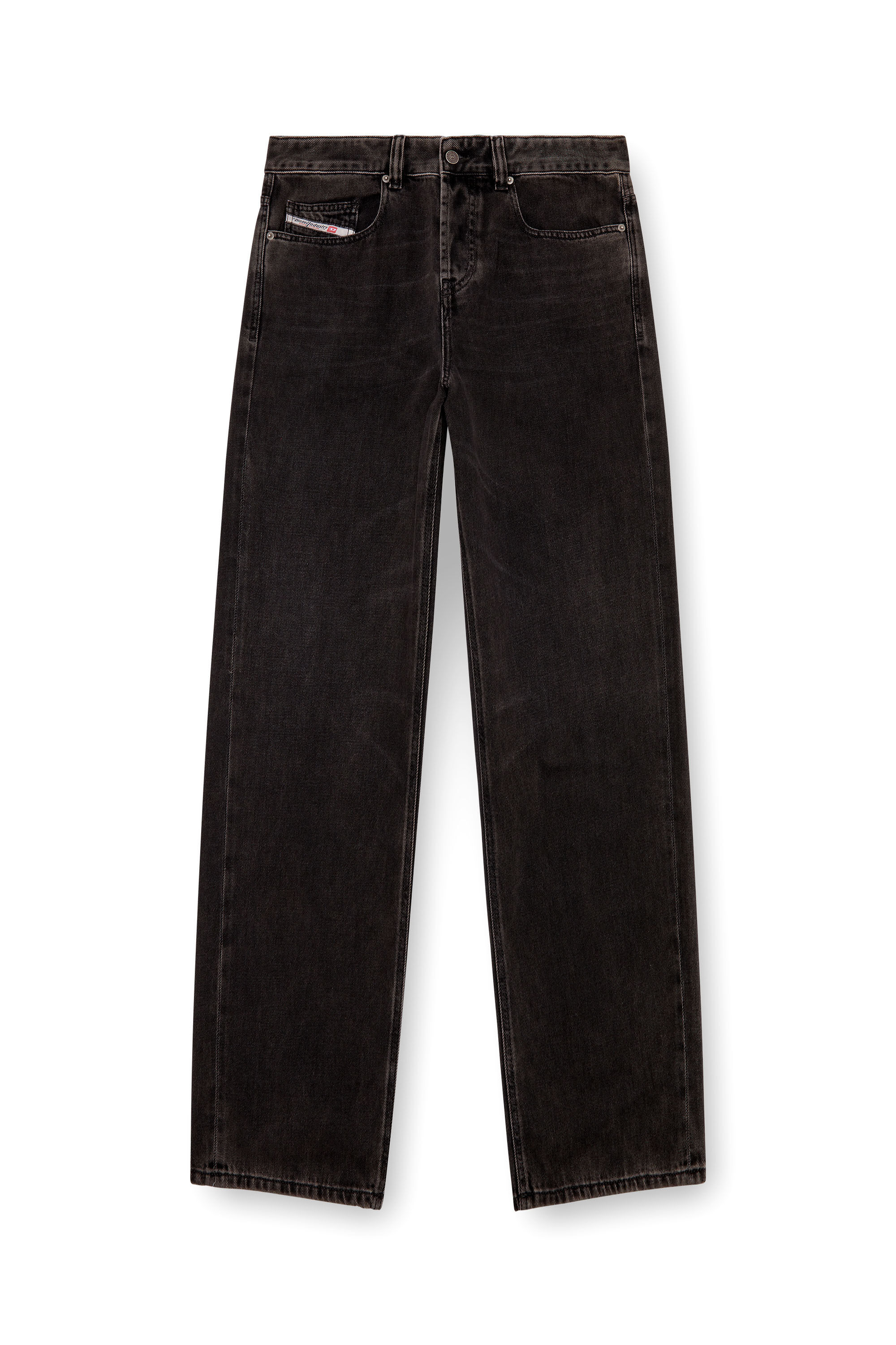 Diesel - Male Straight Jeans 2001 D-Macro 09I35, ブラック/ダークグレー - Image 2