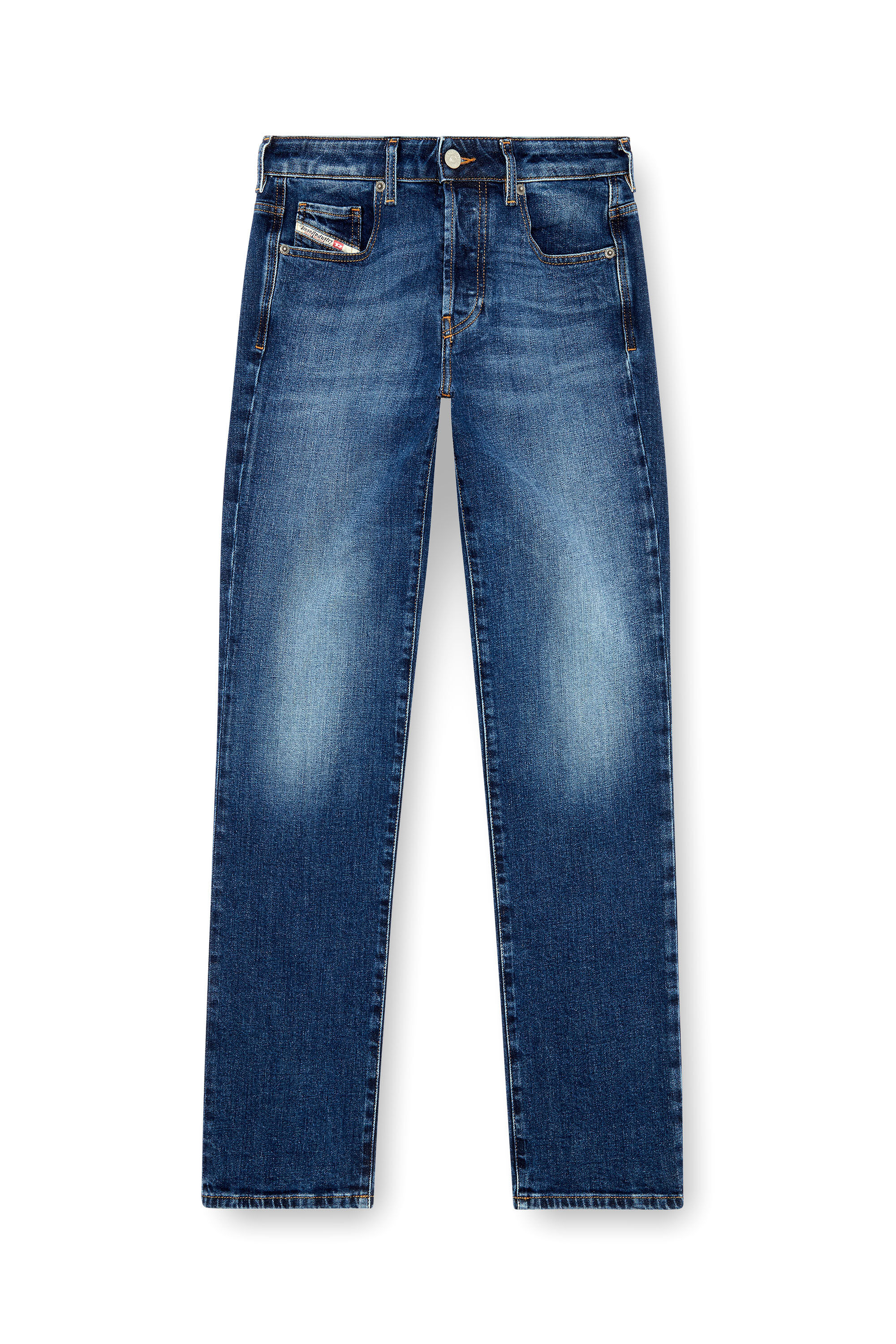 Diesel - Female Straight Jeans 1989 D-Mine 09I28, ダークブルー - Image 2