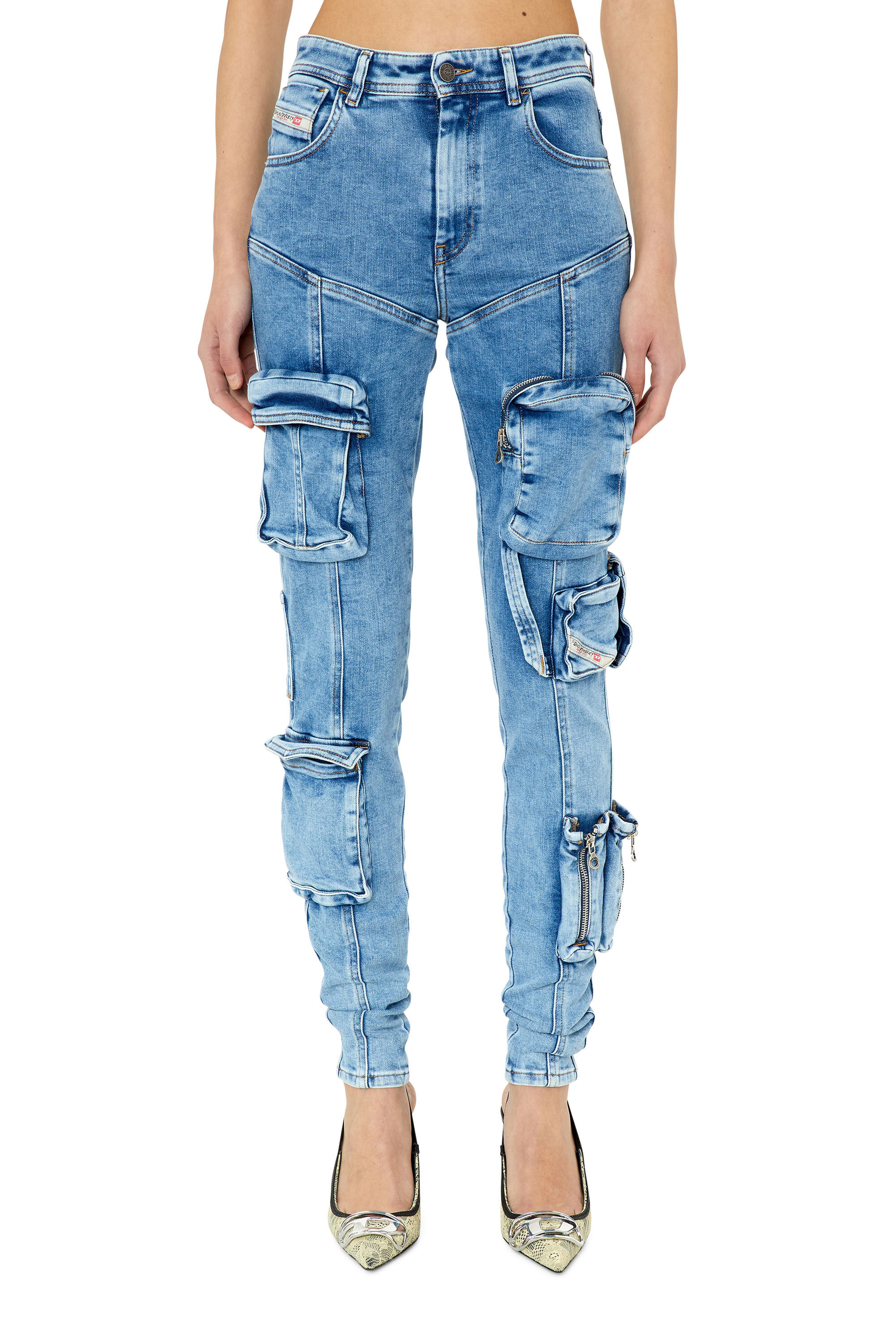 7,380円洗練されたデザイン　DIESEL　Super Skinny Jeans  25