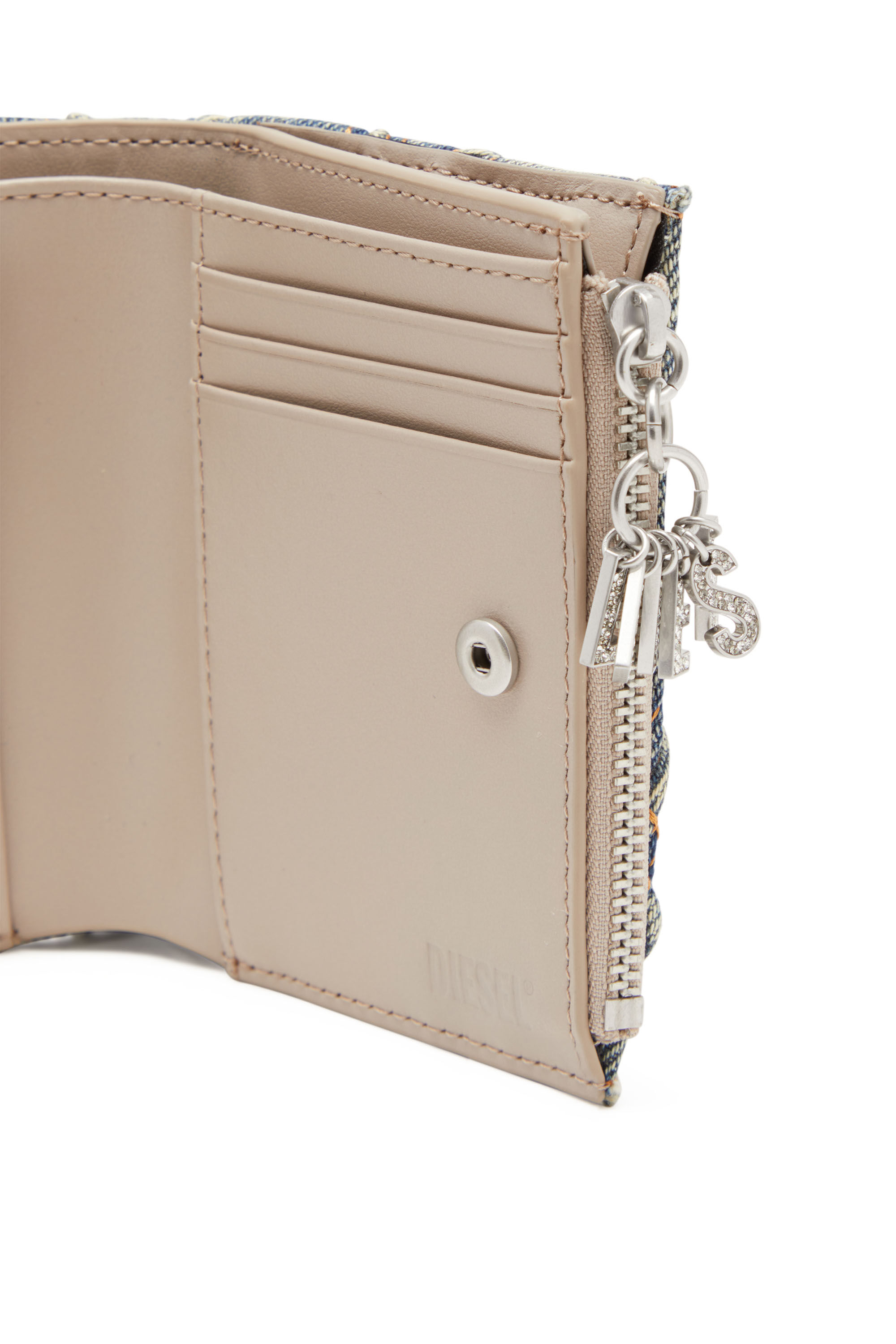 Diesel - CHARM D- BI FOLD ZIP II, ブルー - Image 4