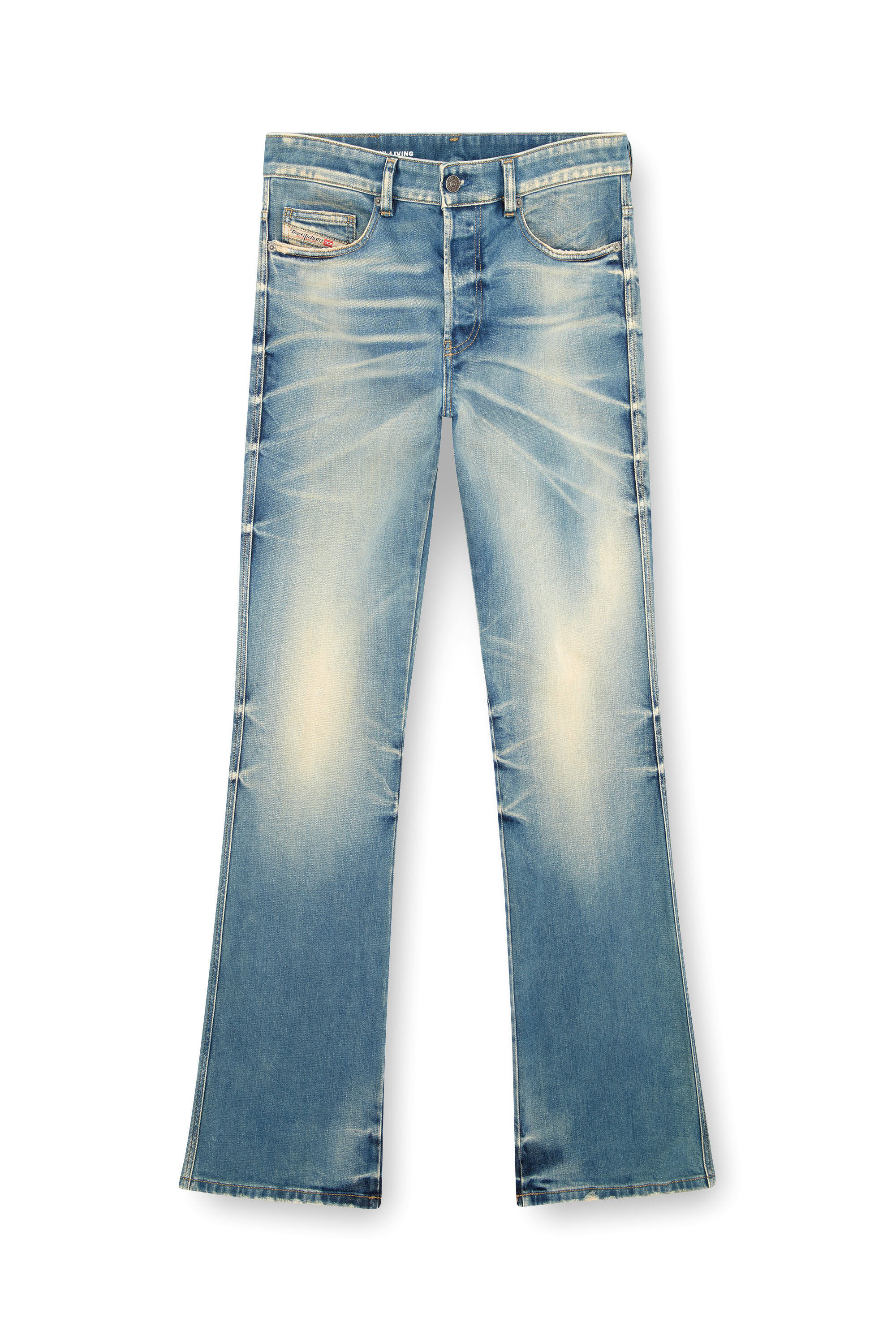 Diesel - Male Bootcut Jeans 1998 D-Buck 09J62, ミディアムブルー - Image 2