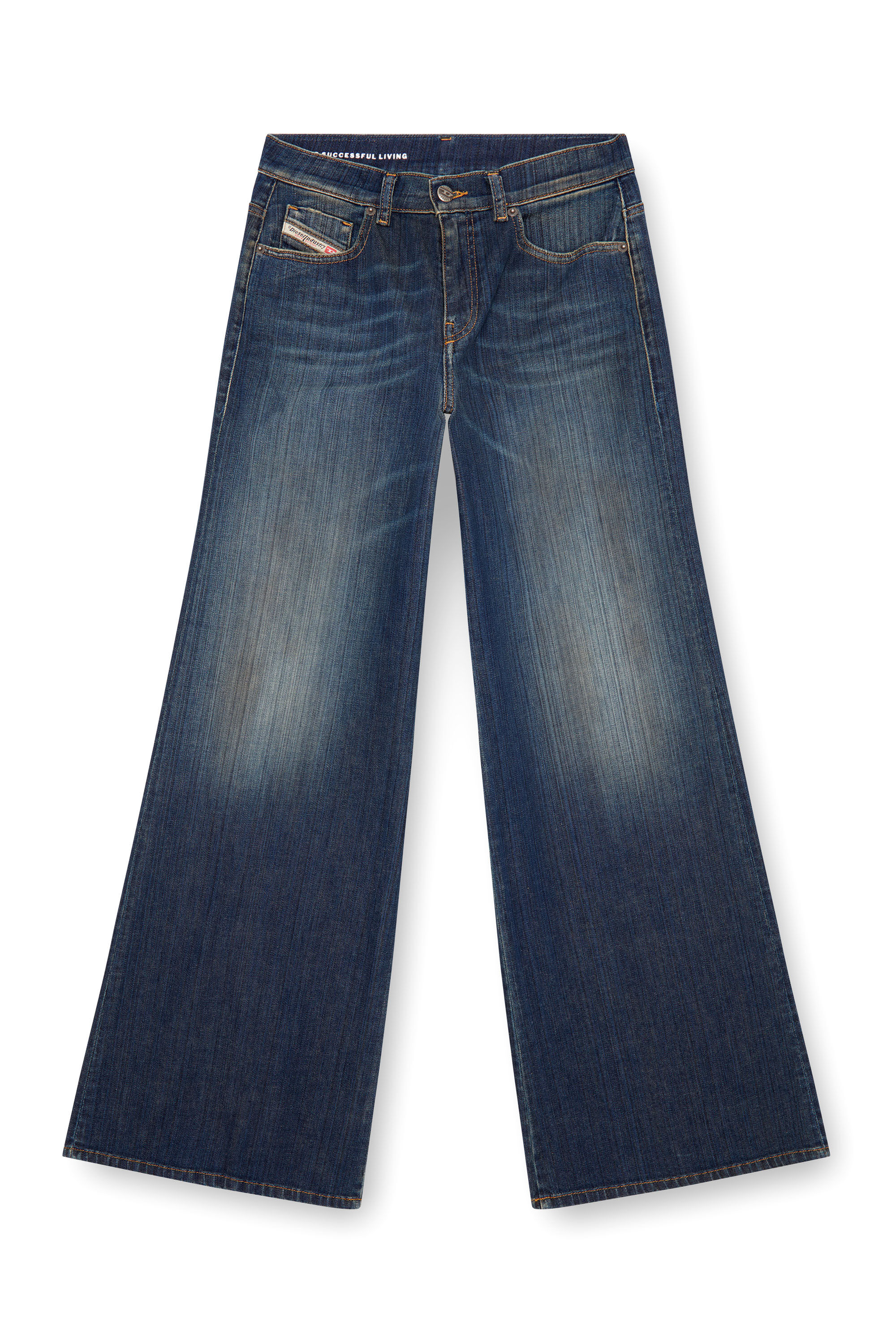 Diesel - Female Bootcut and Flare Jeans 1978 D-Akemi 09J45, ダークブルー - Image 2