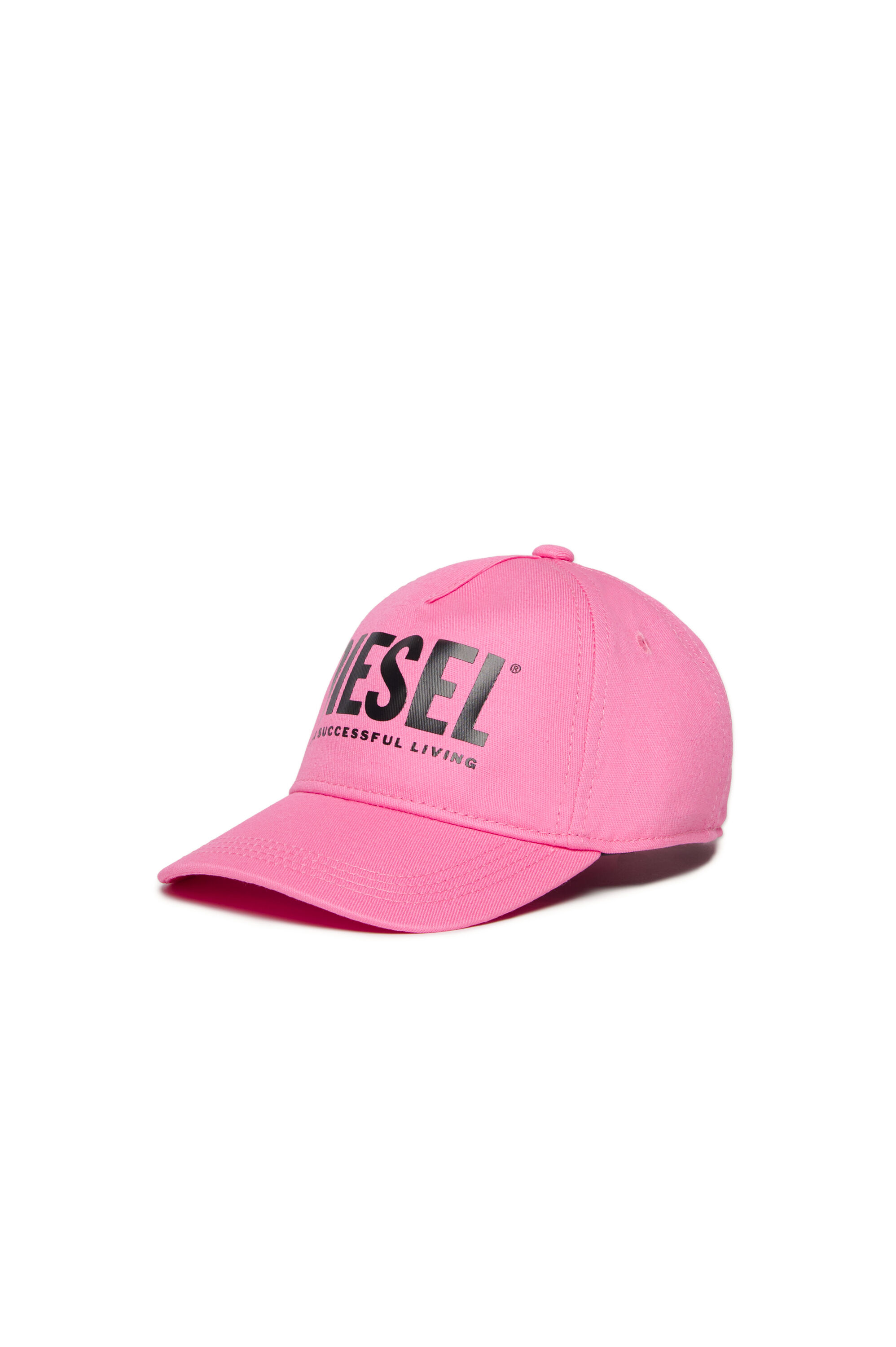 FTALLIB Baseball cap with logo print｜ピンク｜ガールズ｜DIESEL