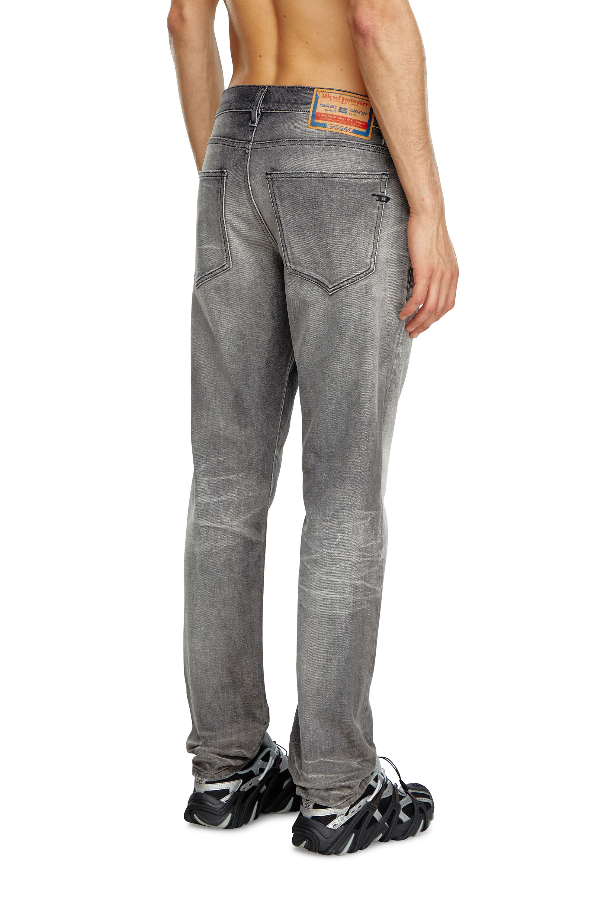 Diesel - Male Slim Jeans 2019 D-Strukt 09J58, ダークグレー - Image 5