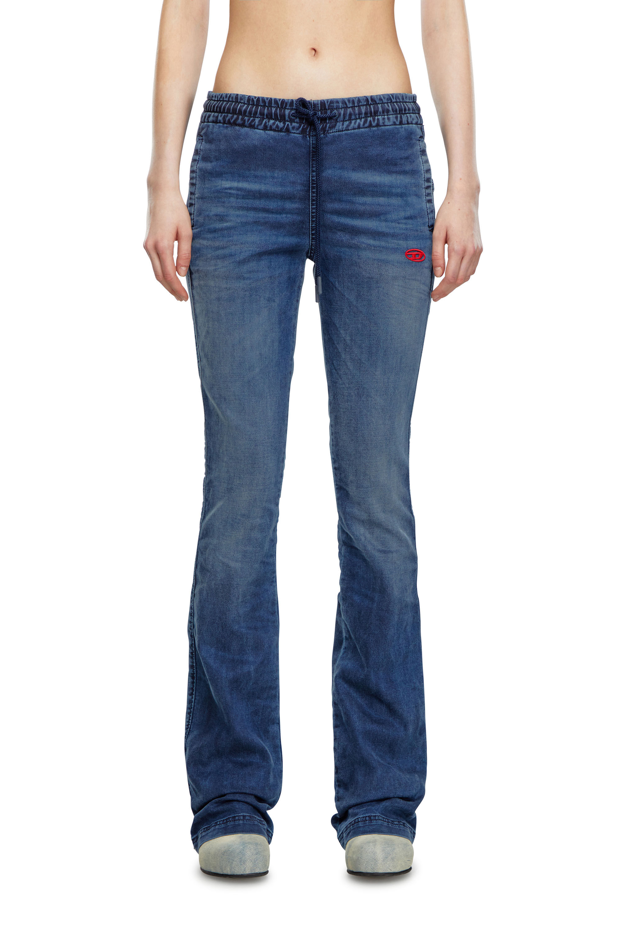 Diesel - Female Bootcut and Flare 2069 D-Ebbey Joggjeans® 068LX, ダークブルー - Image 3