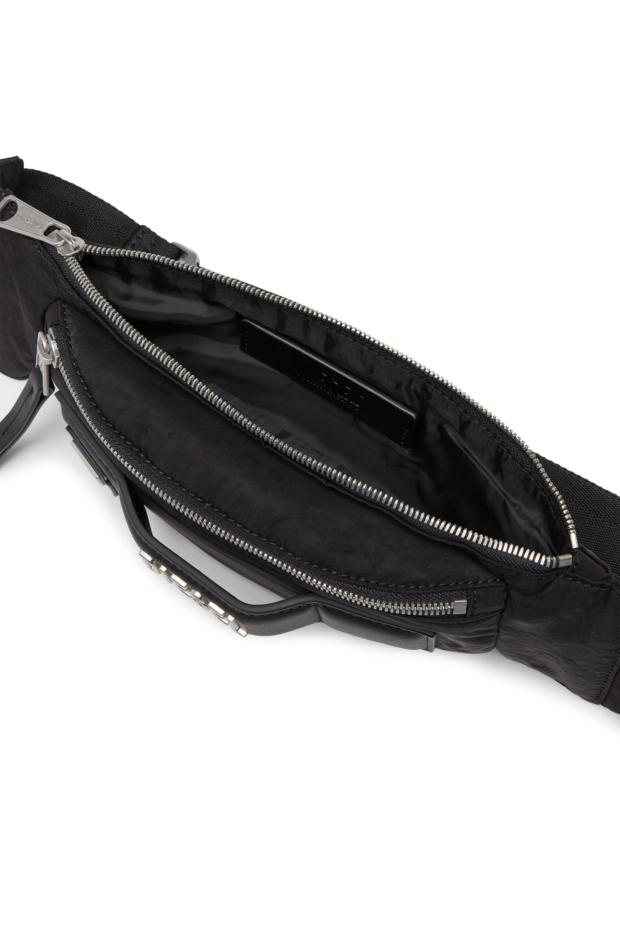 LOGOS BELT BAG Logos-Belt bag in recycled nylon｜ブラック 
