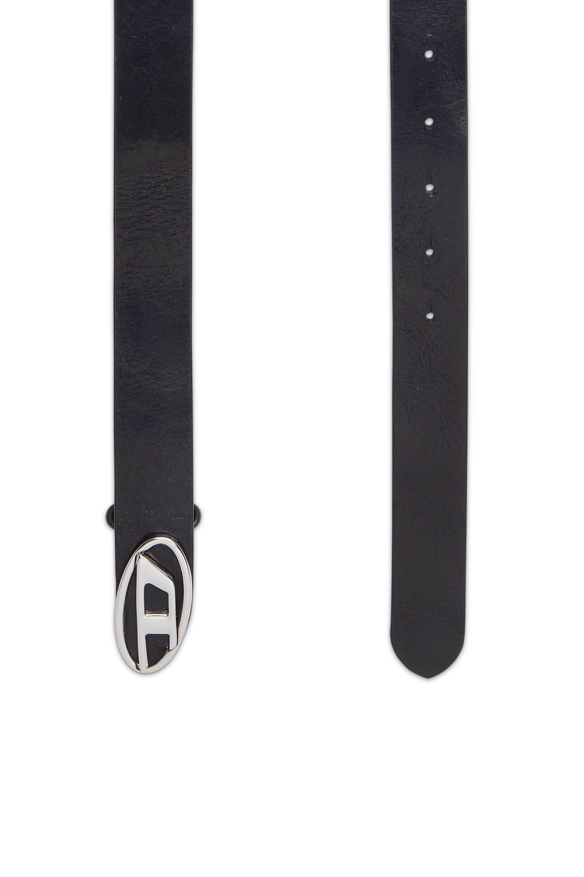 B-1DR-LAYER Reversible leather belt with Oval D logo｜ブラック ...