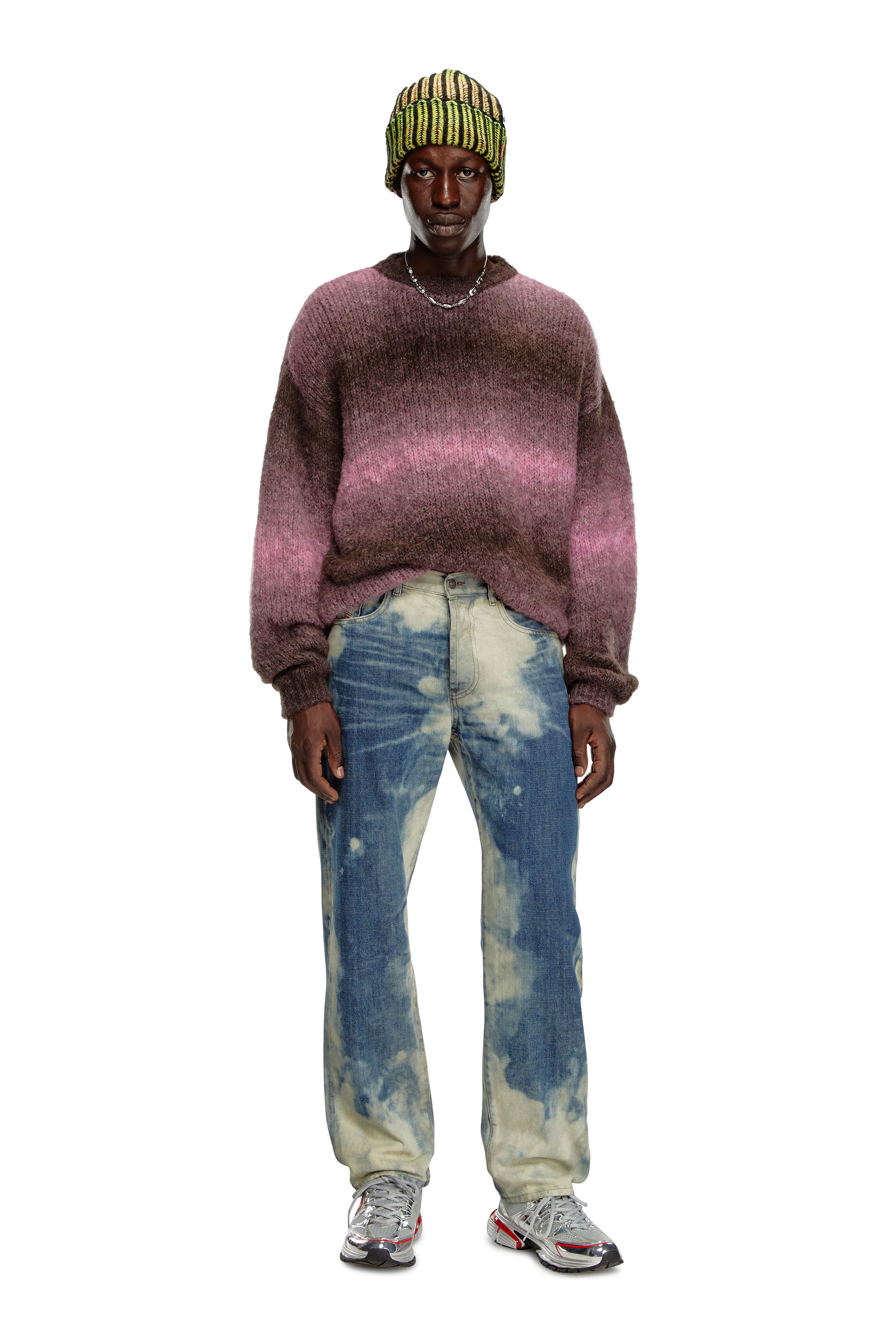 Diesel - Male Straight Jeans 2010 D-Macs 0CBDI, ミディアムブルー - Image 1