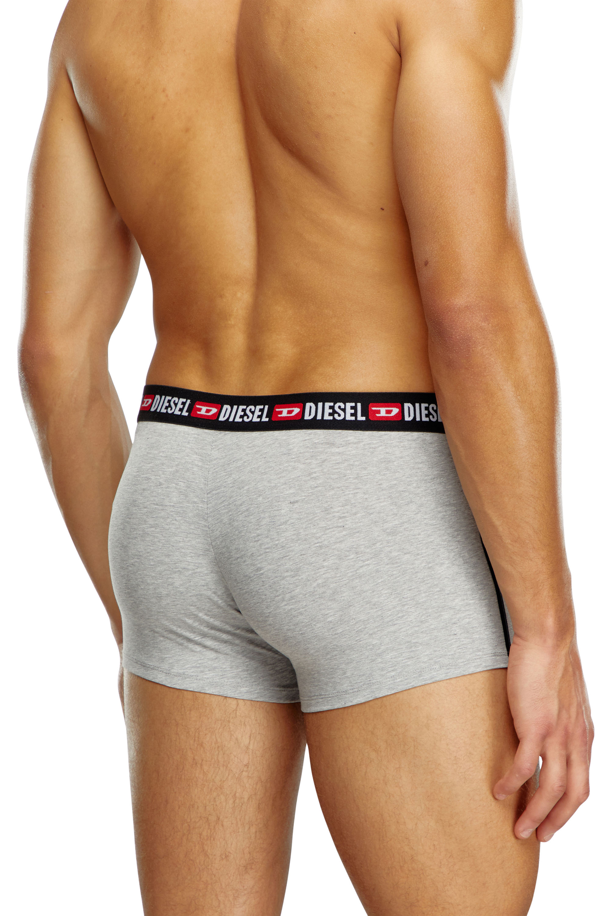 Diesel - UMBX-SHAWNTWOPACK BOXERS, Male Two-pack boxer briefs with side band in マルチカラー - Image 3