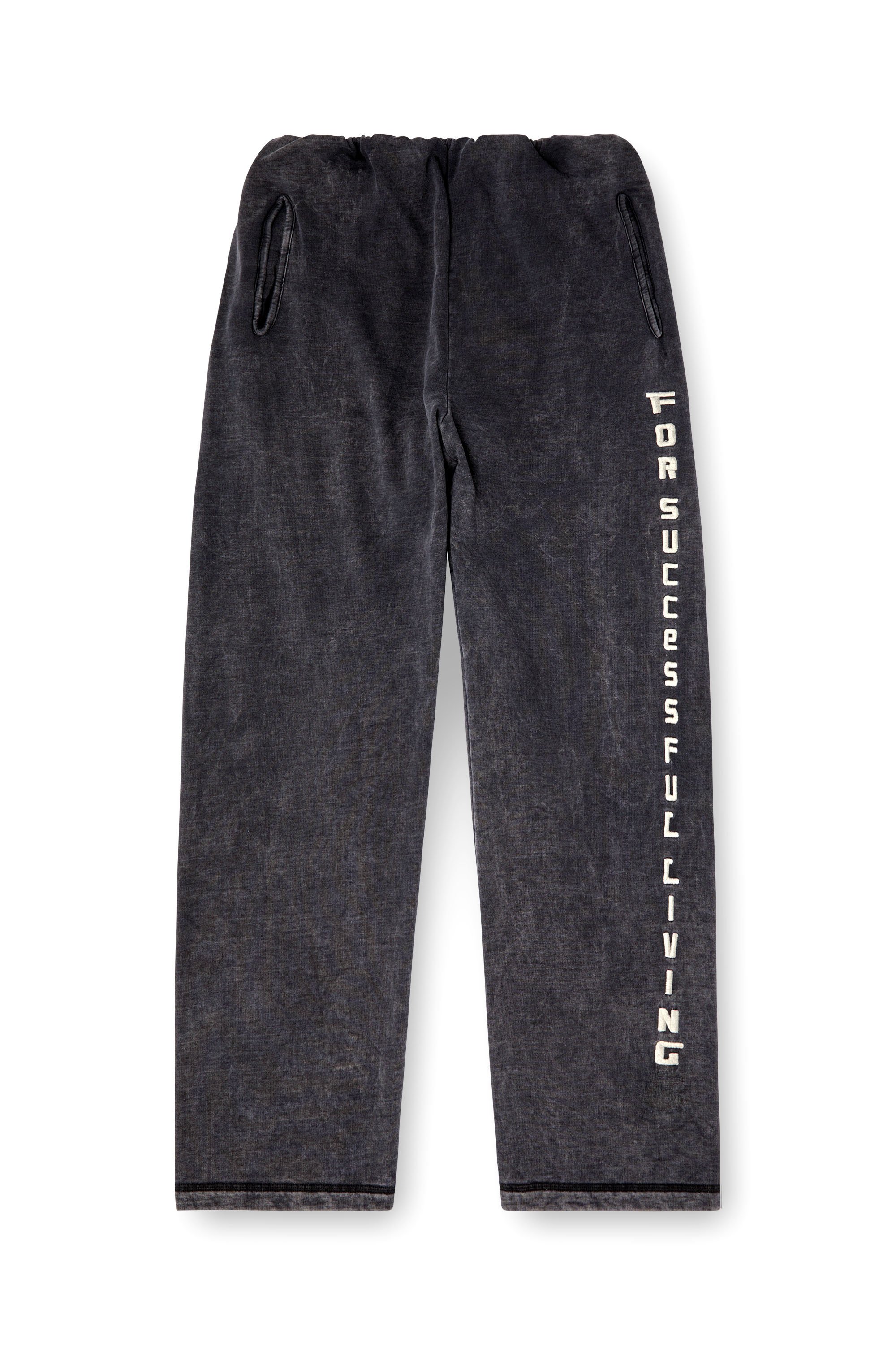 Diesel - P-LUIS, Male's Track pants with denim effect in ブラック - 3