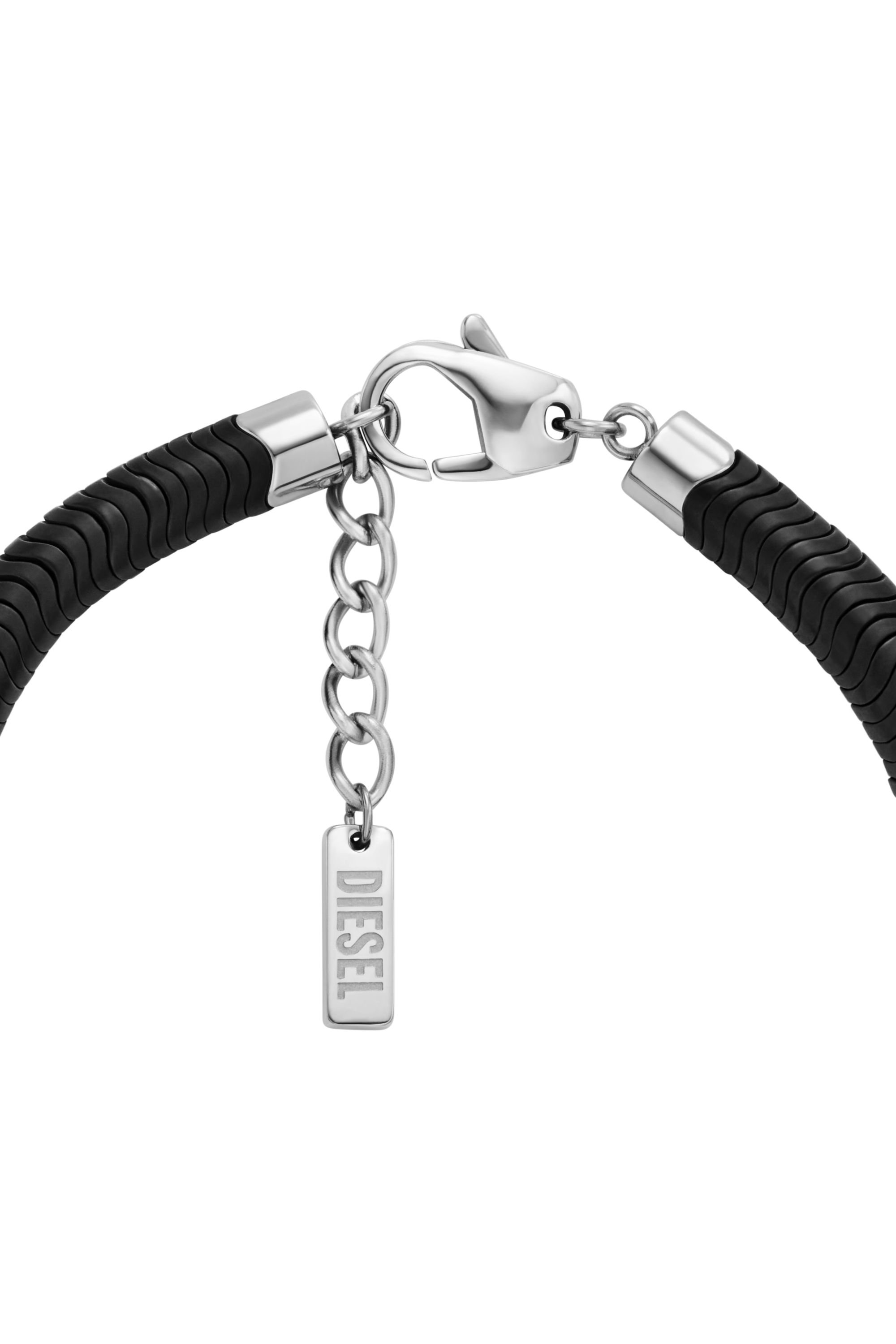 Diesel - DX1574931 JEWEL, Unisex's Hematite Beaded Bracelet in ブラック - 2