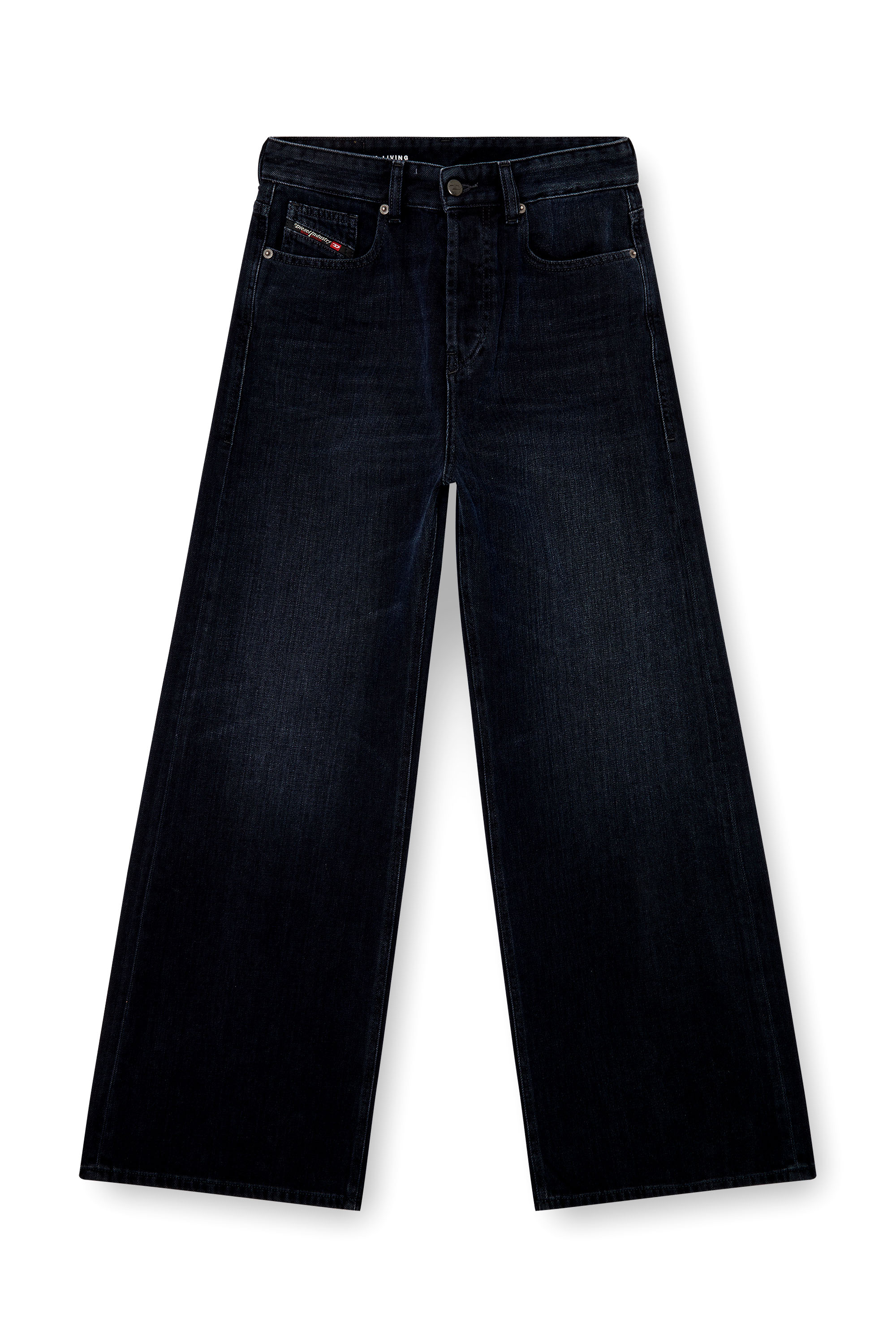 Diesel - Female's Relaxed Jeans 1996 D-Sire 09L54, ダークブルー - 3