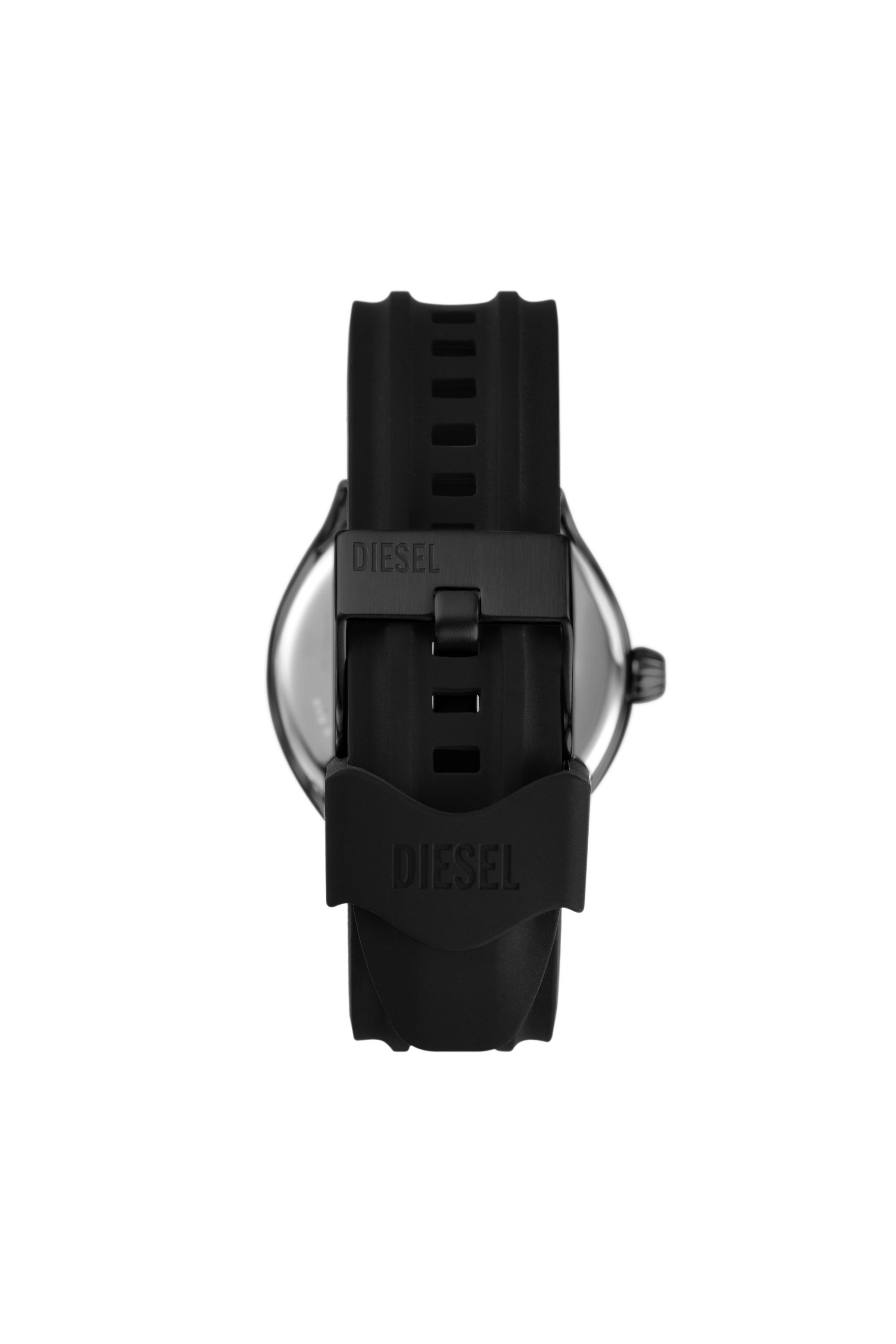 Diesel - DZ2203, Male Streamline three-hand black silicone watch in ブラック - Image 2