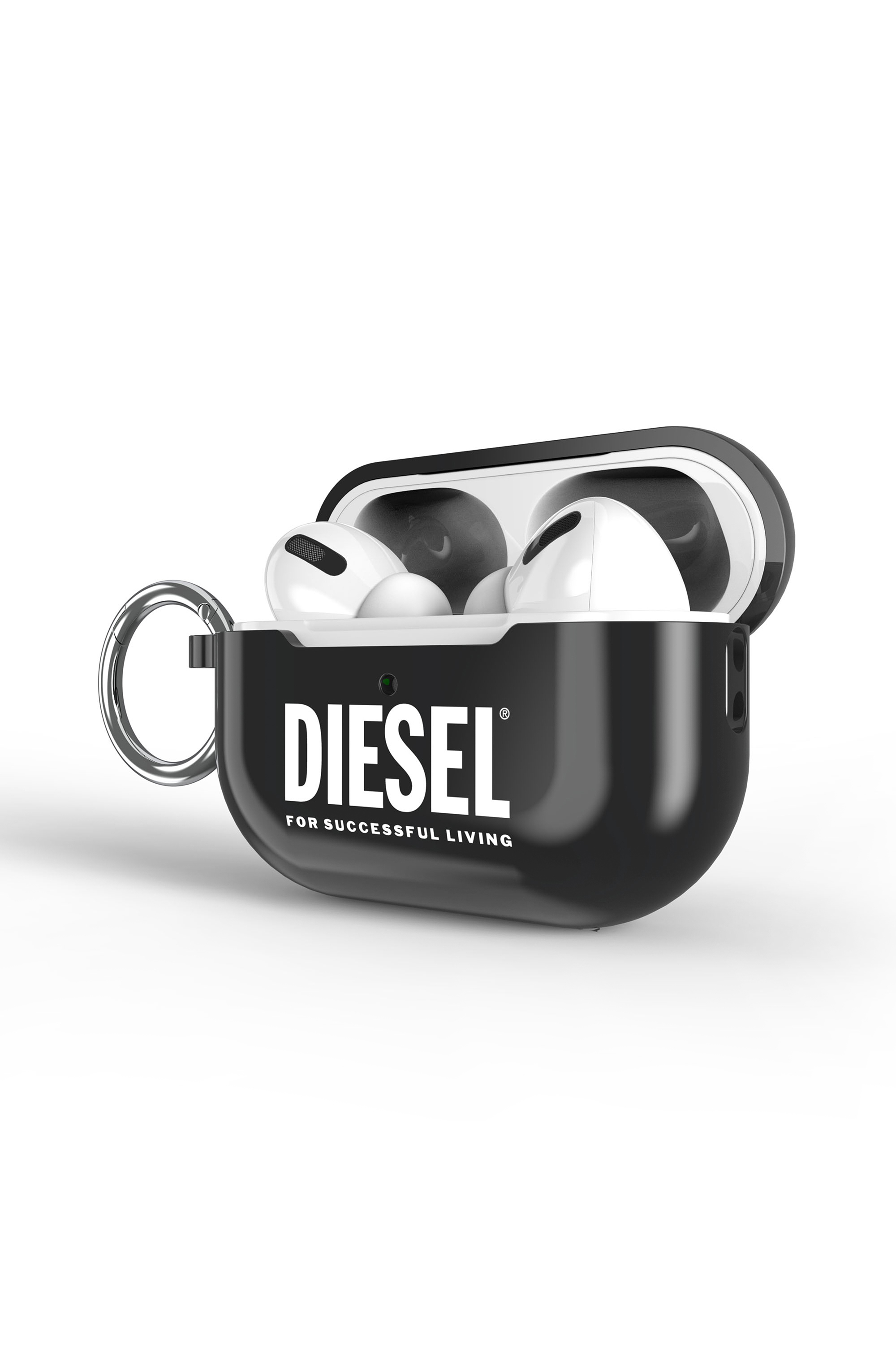 Diesel - 60193 AIRPOD CASE, Unisex's Biscotto Case for Airpods Pro / Pro 2 in ブラック - 2