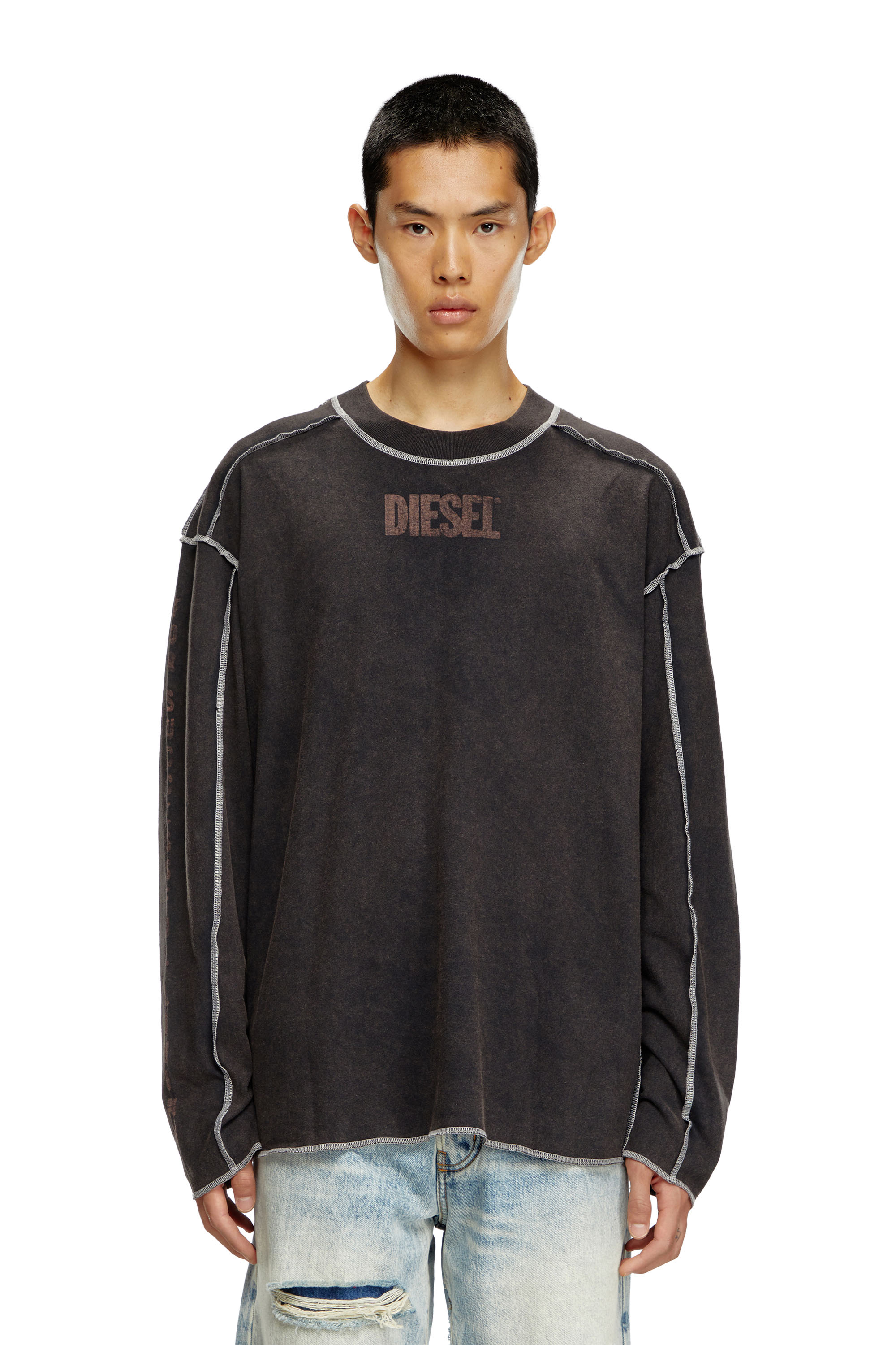 Diesel - T-CRAOR-LS, ダークグレー - Image 6