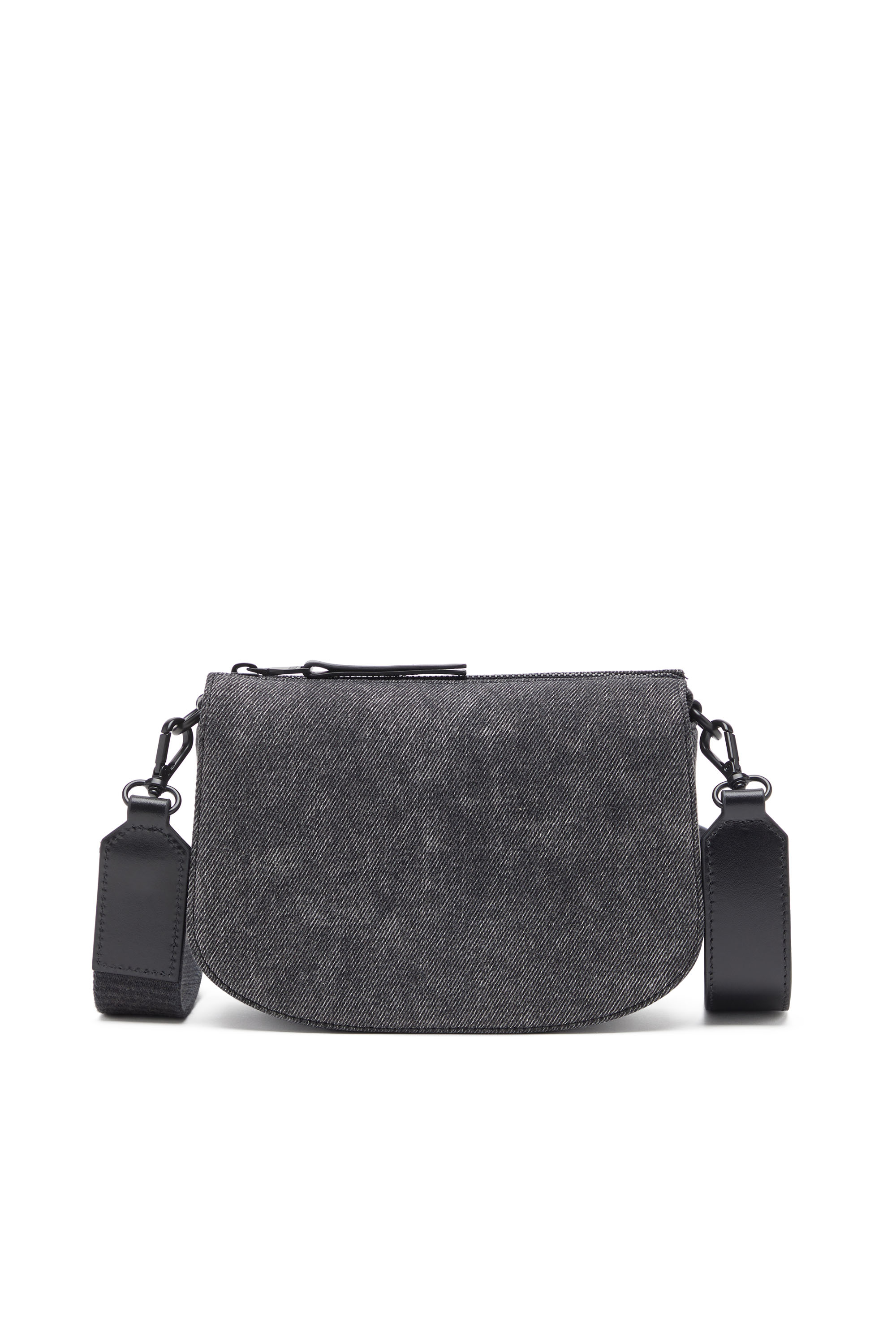 Diesel - 1DR CAMERA BAG, Male's 1DR-Camera bag in stonewashed denim in ブラック - 2