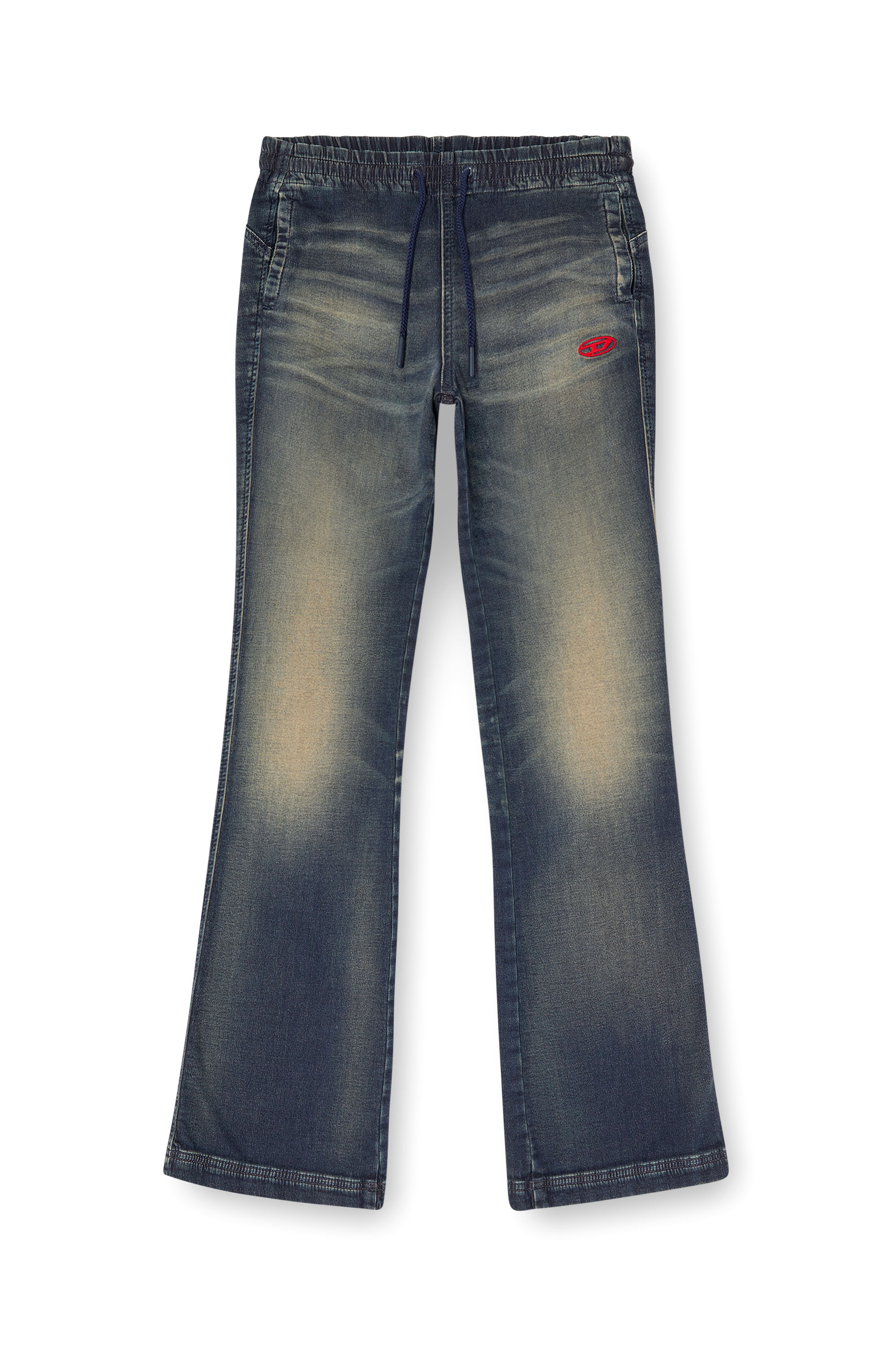 Diesel - Female's Bootcut 2069 D-Ebbey Joggjeans® 068PM, ダークブルー - 3