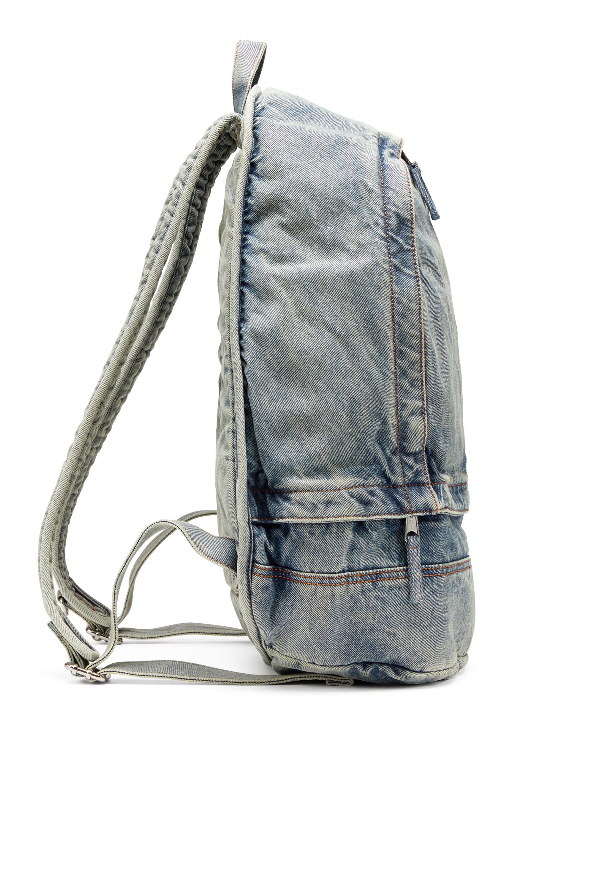 Diesel - RAVE BACKPACK, Male Rave-Backpack in solarised denim in ブルー - Image 3