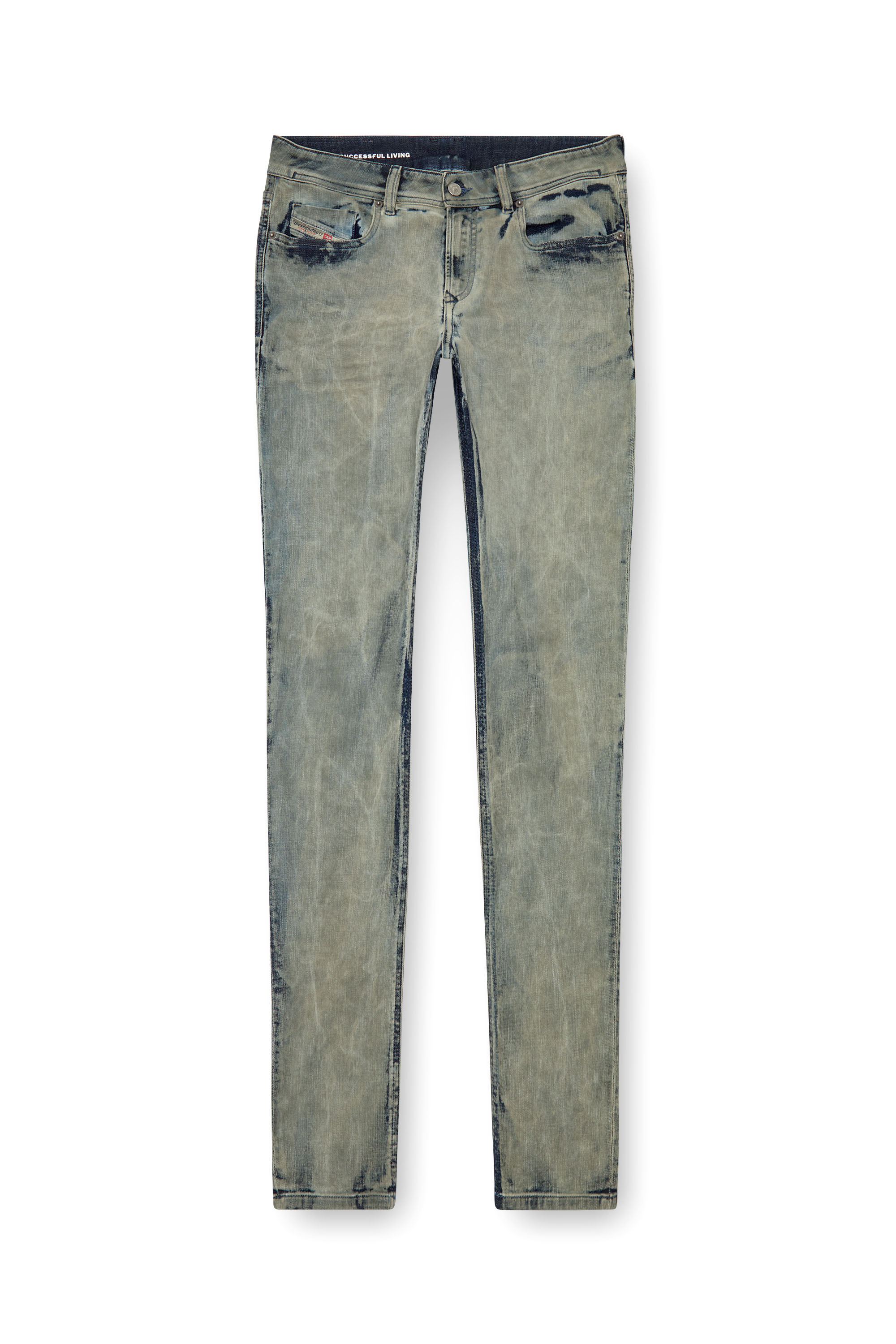 Diesel - Male's Skinny Jeans 1979 Sleenker 068ND, ダークブルー - 3