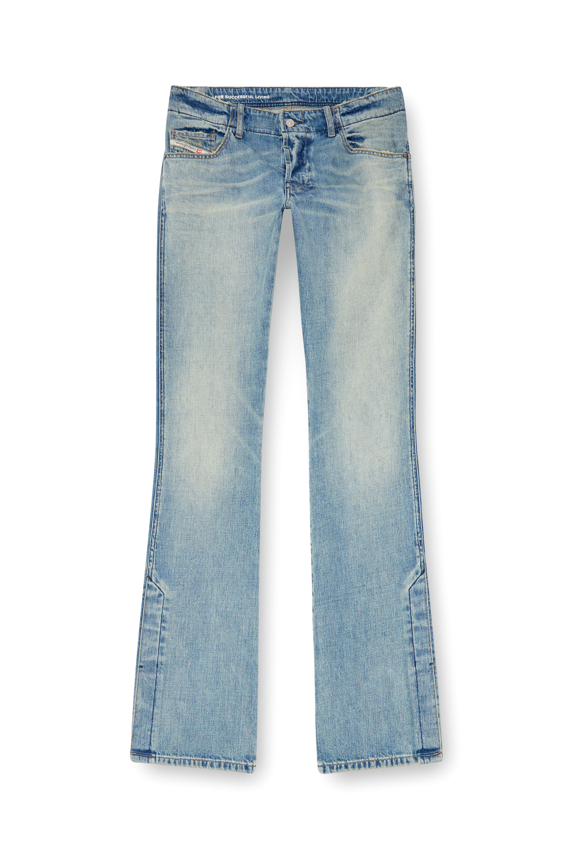 Diesel - Male Bootcut Jeans D-Backler 0GRDN, ライトブルー - Image 3