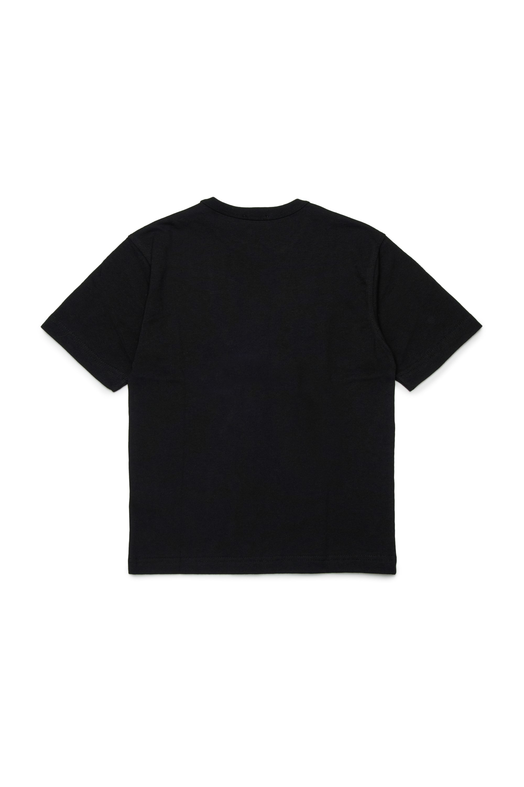 Diesel - TWASHN OVER, Male's T-shirt with collegiate DSL78 logo in ブラック - 2