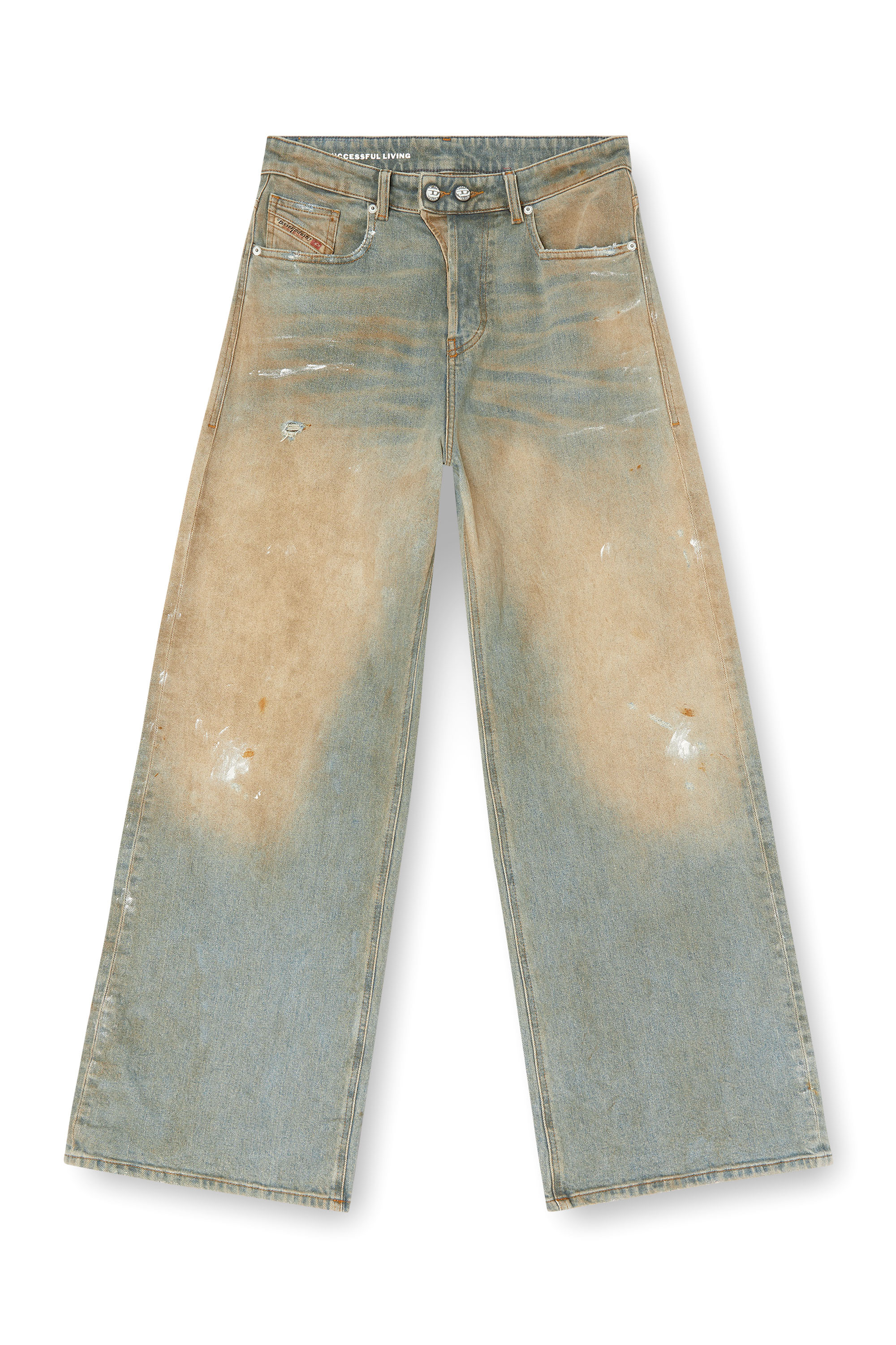 Diesel - Female's Relaxed Jeans 1996 D-Sire 007Z4, ライトブルー - 3