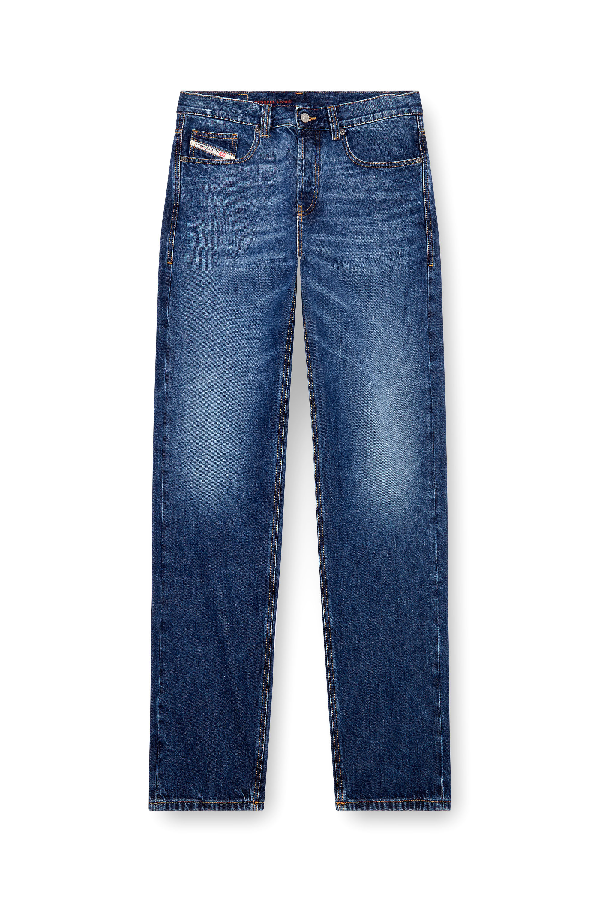 Diesel - Male's Straight Jeans 2010 D-Macs 09I27, ダークブルー - 3