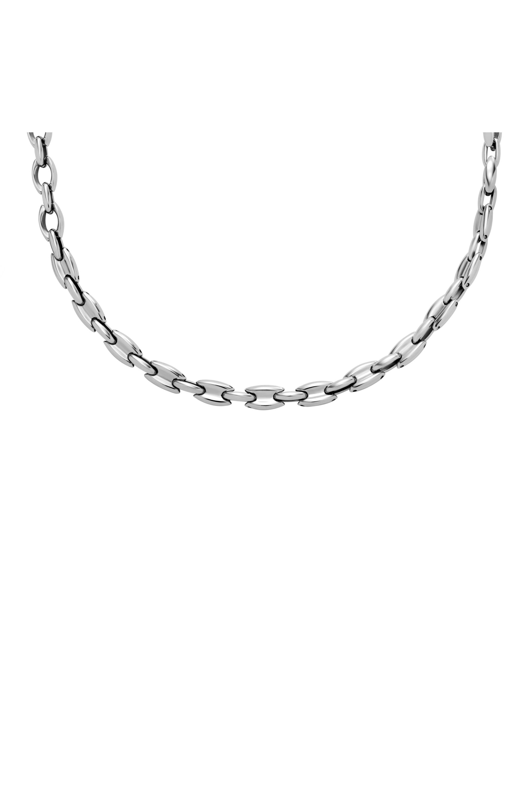 Diesel - DX1582040 JEWEL, Unisex's Stainless Steel Chain Necklace in シルバー - 2