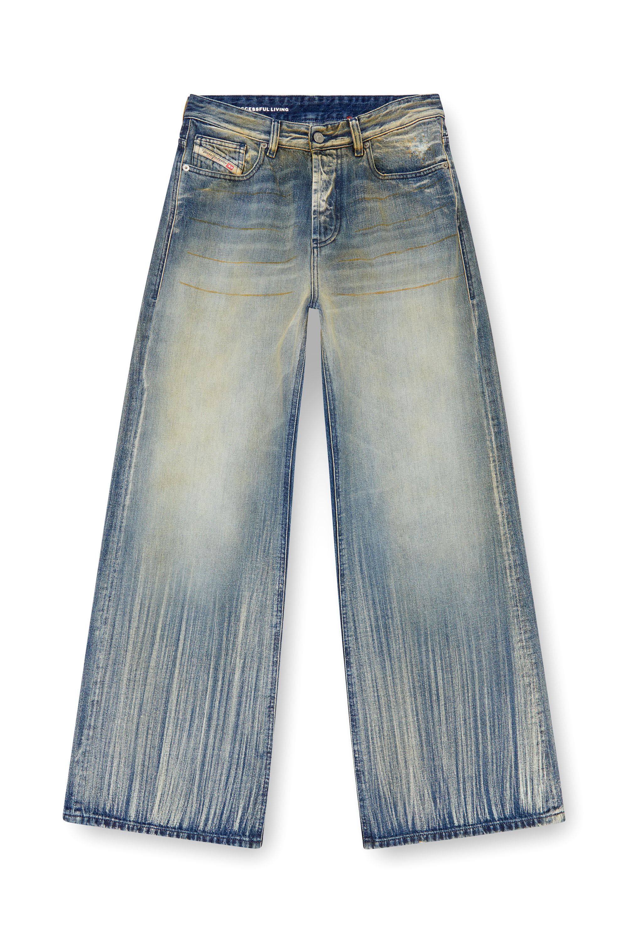 Diesel - Female Straight Jeans 1996 D-Sire 09I97, ミディアムブルー - Image 3