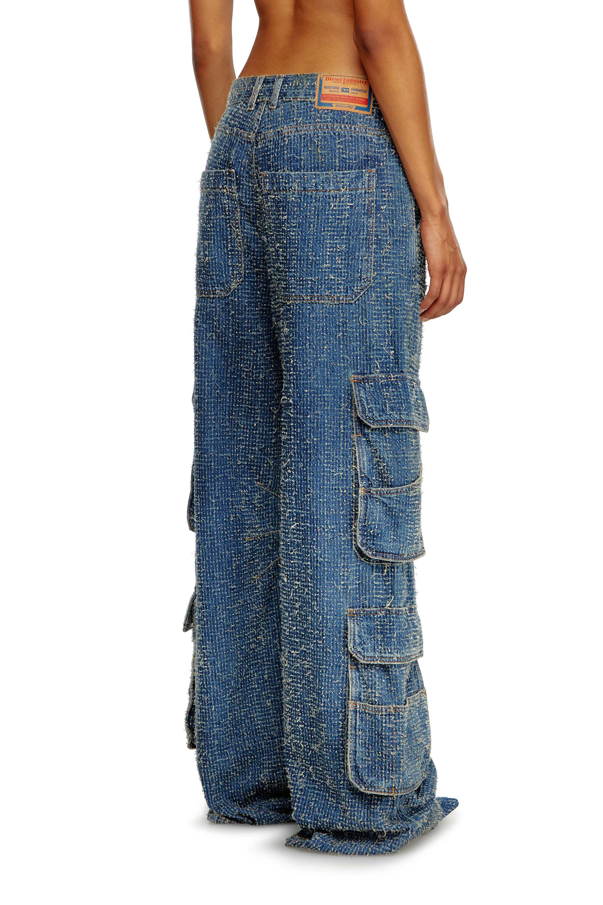 Diesel - Female Straight Jeans 1996 D-Sire 0PGAH, ミディアムブルー - Image 4