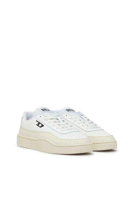 Diesel - S-TRACKER-D LOW, Male's Low top sneaker in ホワイト/ベージュ - 2