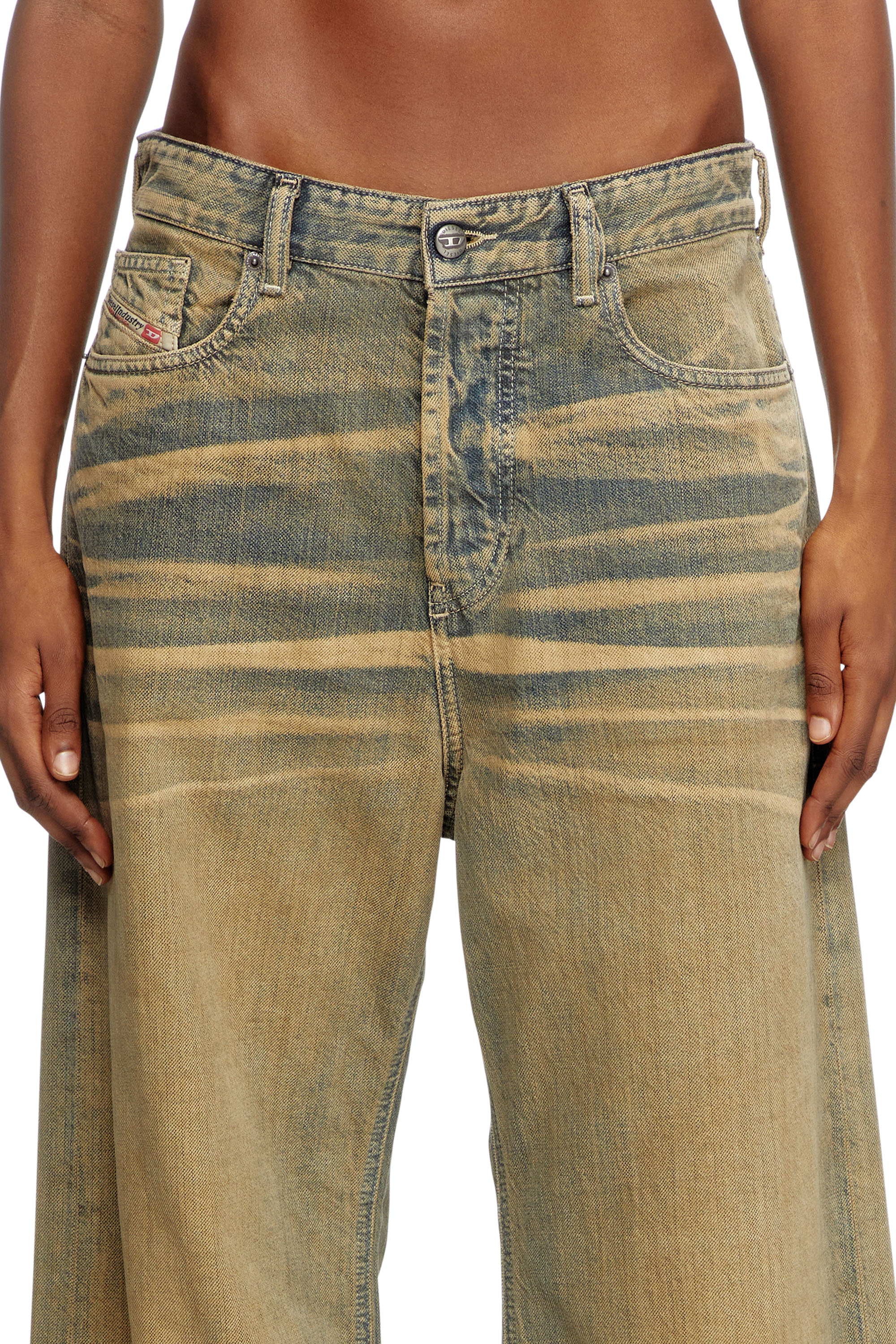 Diesel - Female's Relaxed Jeans 1996 D-Sire 09L49, ミディアムブルー - 5