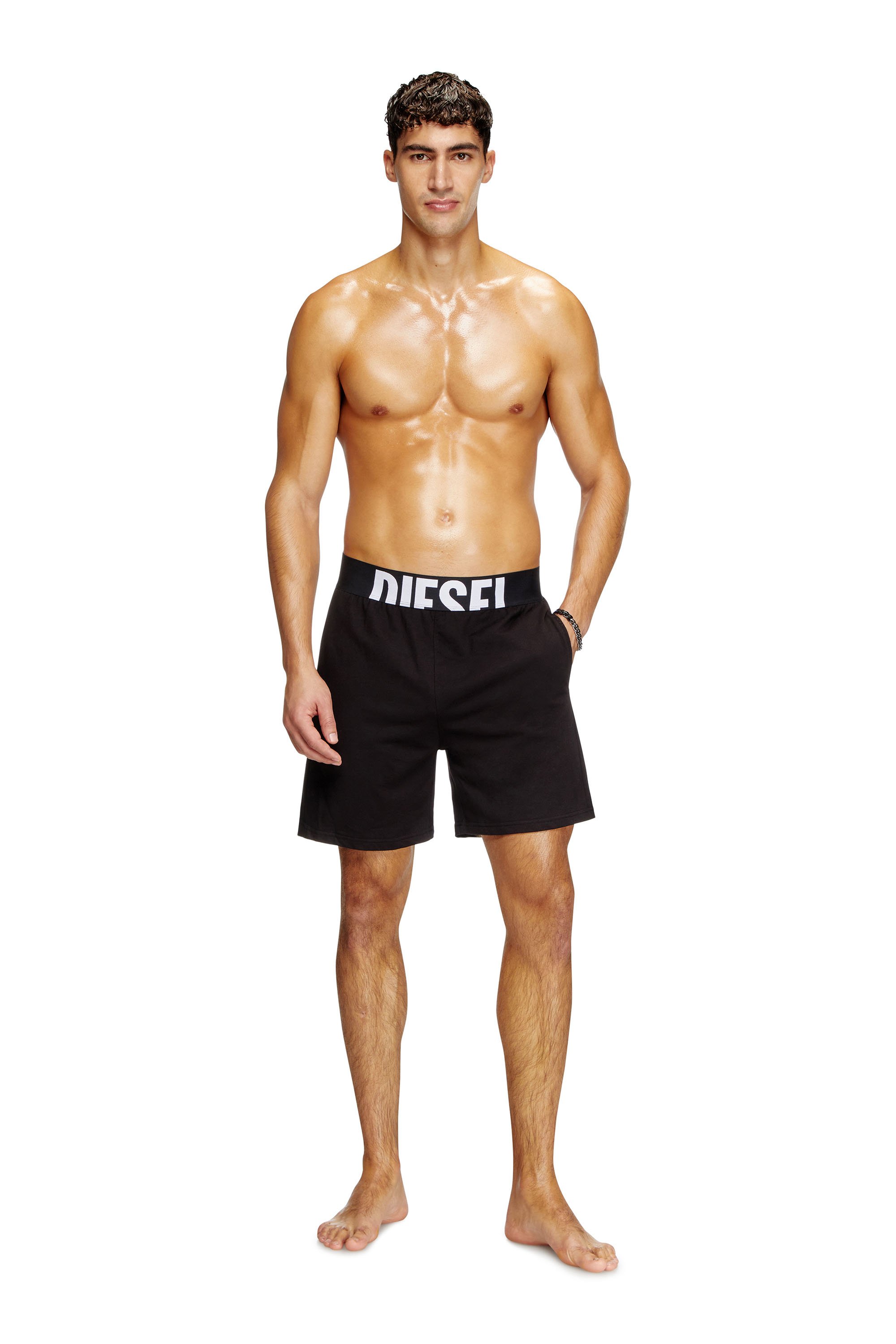 Diesel - DYLAN-D-POP, Male's Pyjama shorts in ブラック - 1