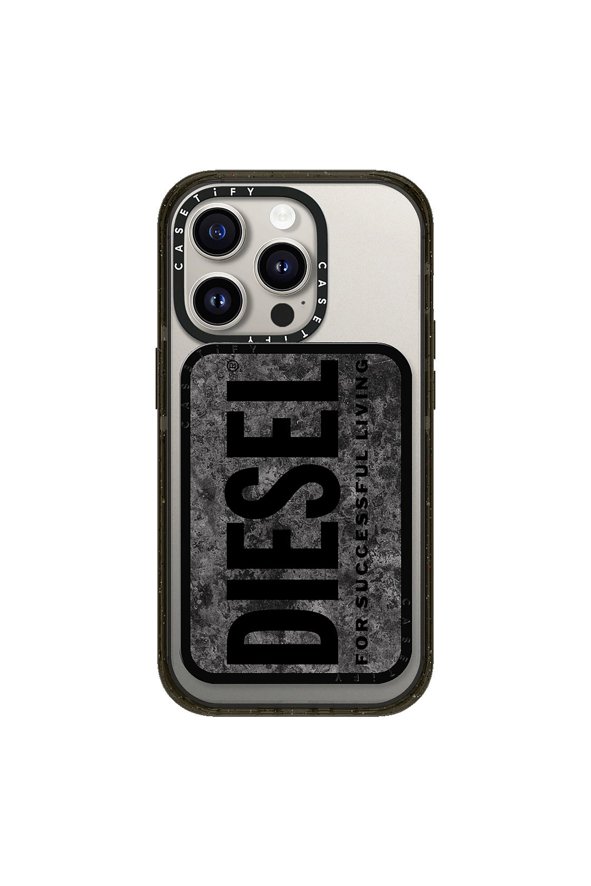 Diesel - 60340 CASETIFY CARD HOLDER & STAND, Unisex's UNIVERSAL in グレー/ブラック - 1