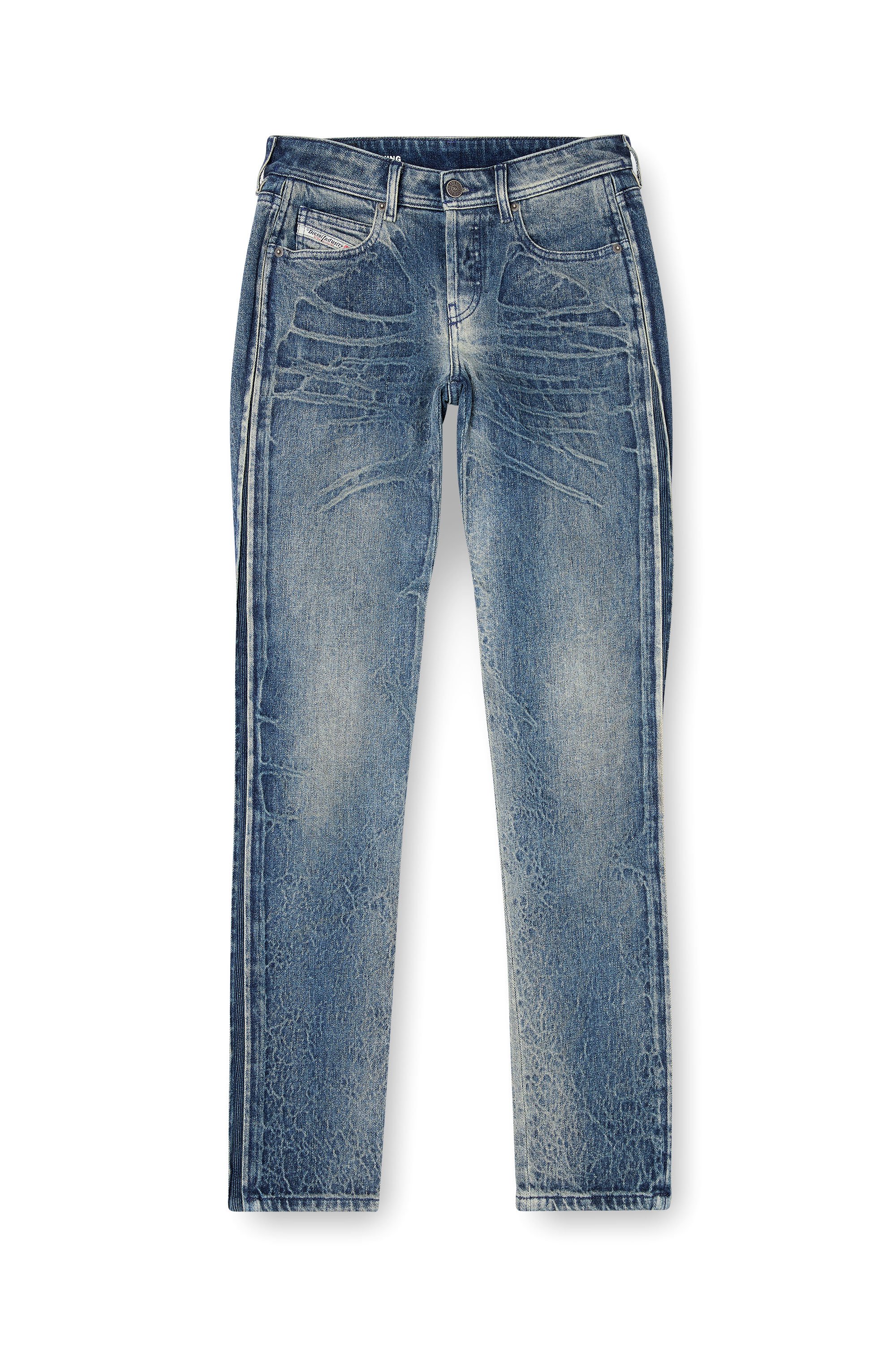 Diesel - Female's Regular Jeans D-Noli 007BG, ダークブルー - 3