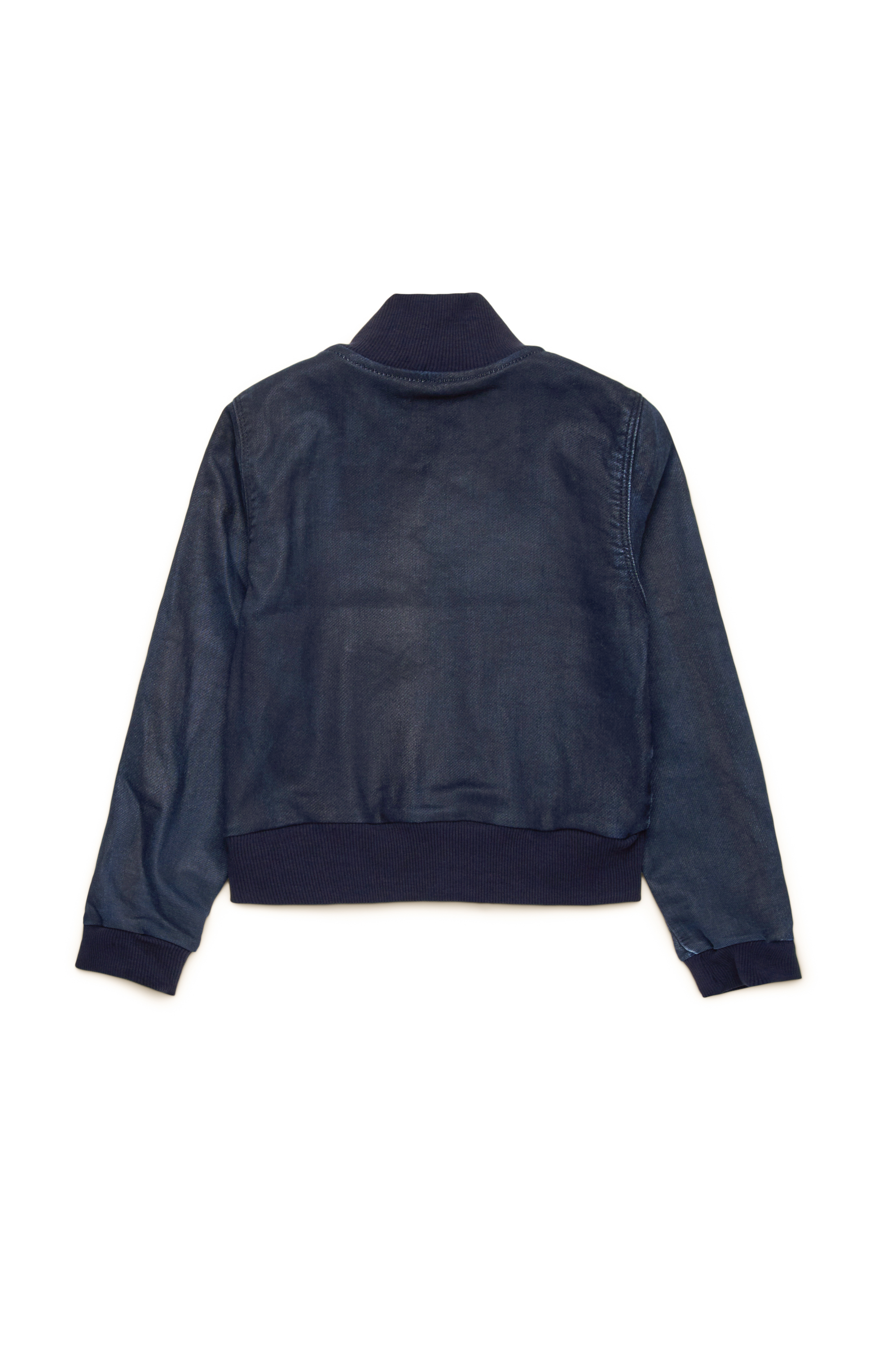 Diesel - SEMMY-NE JJJ, Female JoggJeans zip-up sweatshirt in ブルー - Image 2