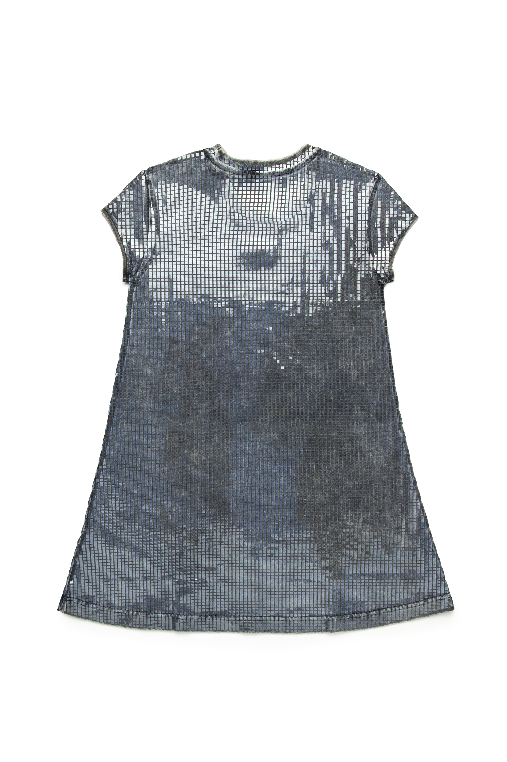 Diesel - DFEIL, Female's T-shirt dress with sequin effect in ブラック - 2