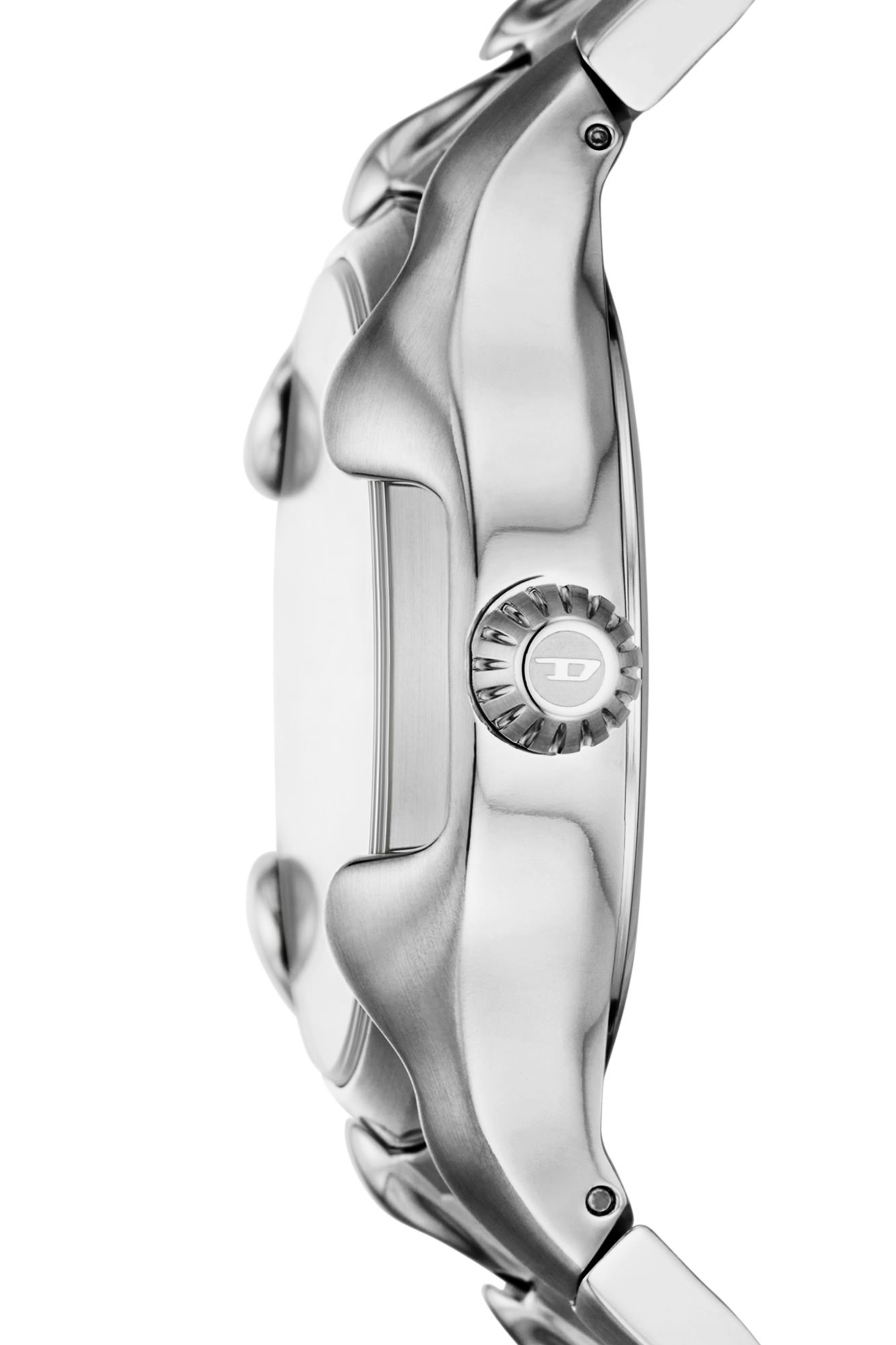 Diesel - DZ2200, Male Vert three-hand date stainless steel watch in シルバー - Image 3