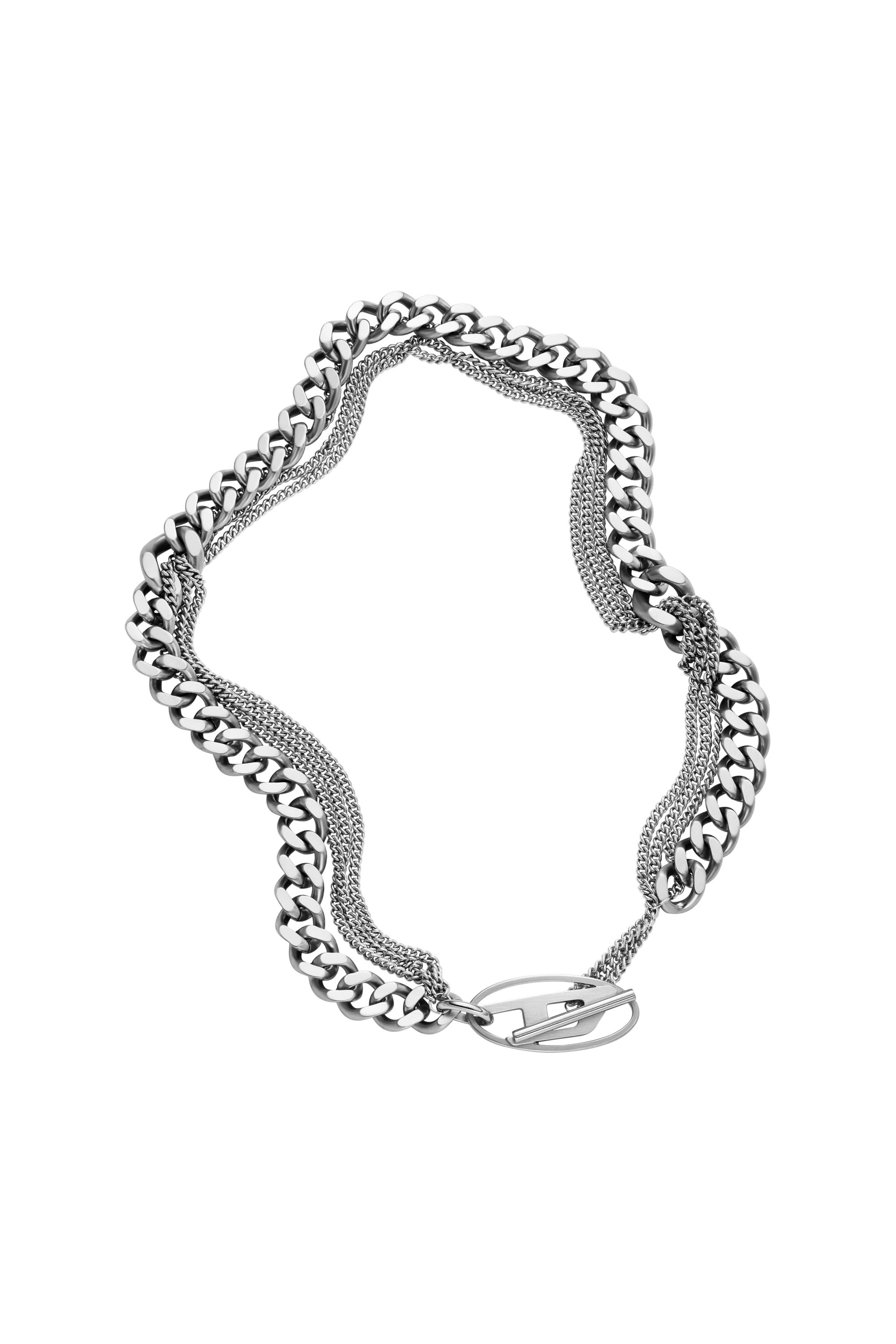 Diesel - DX1549040 JEWEL, Unisex's Stainless Steel Chain Necklace in シルバー - 2