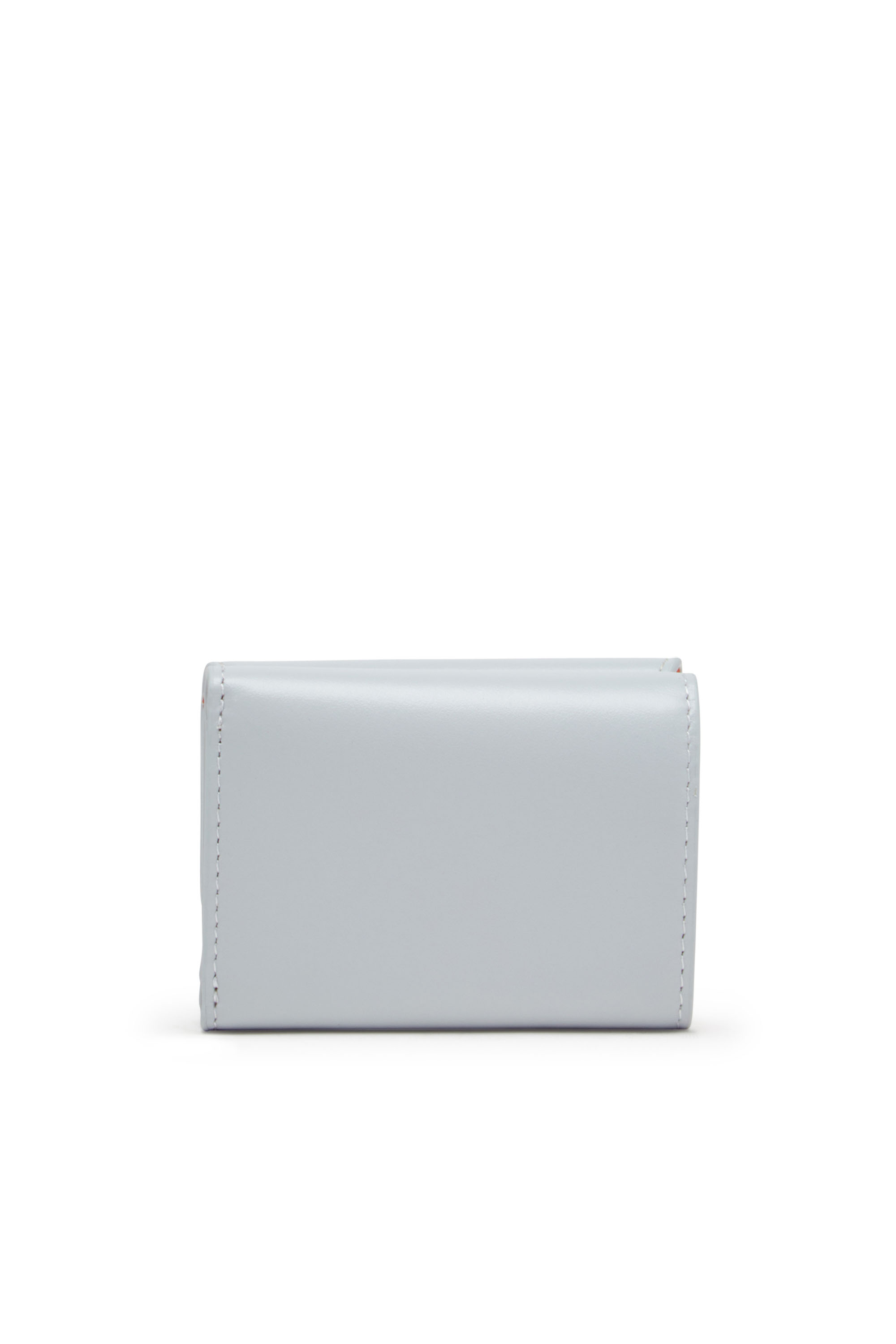 Diesel - 1DR TRI FOLD COIN XS II, Female's Leather tri-fold wallet in グレー - 2