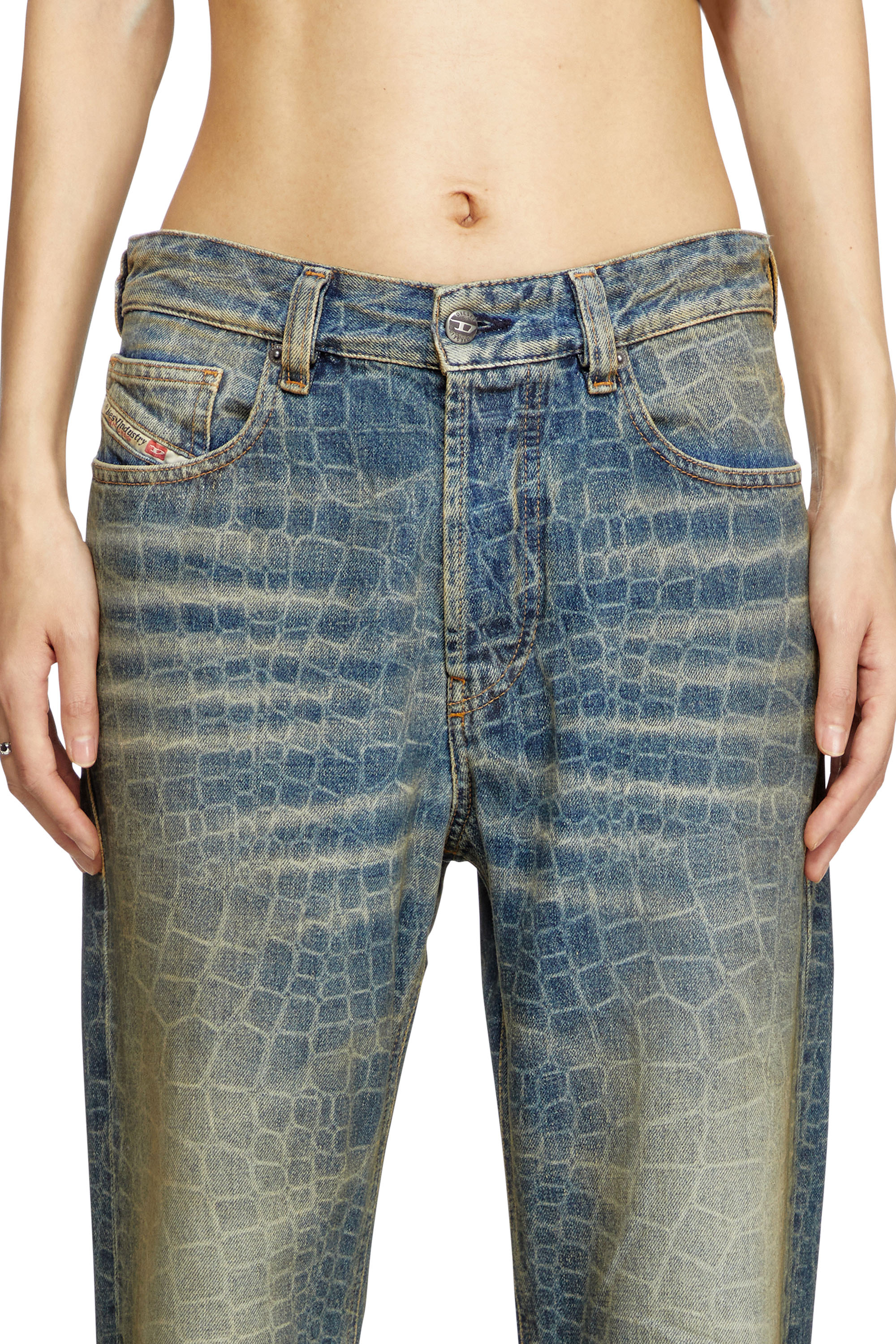 Diesel - Female's Regular Jeans 1988 D-Ark 007BU, ダークブルー - 5