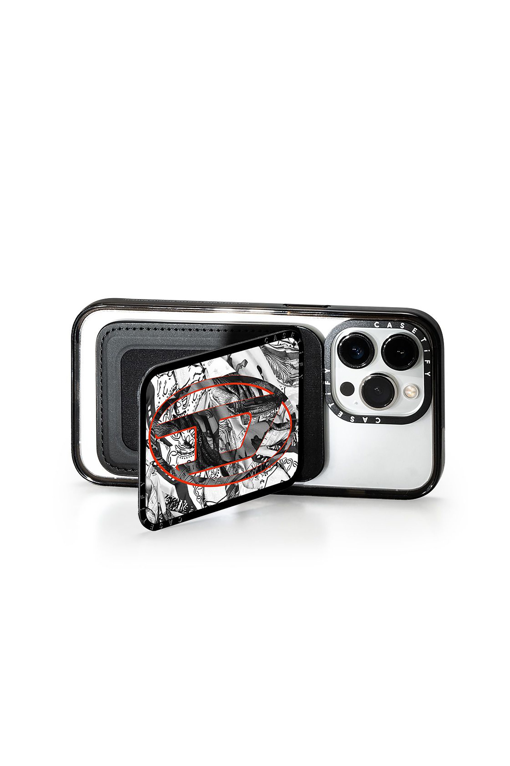 Diesel - 60344 CASETIFY CARD HOLDER & STAND, Unisex's UNIVERSAL in マルチカラー/ブロック - 4