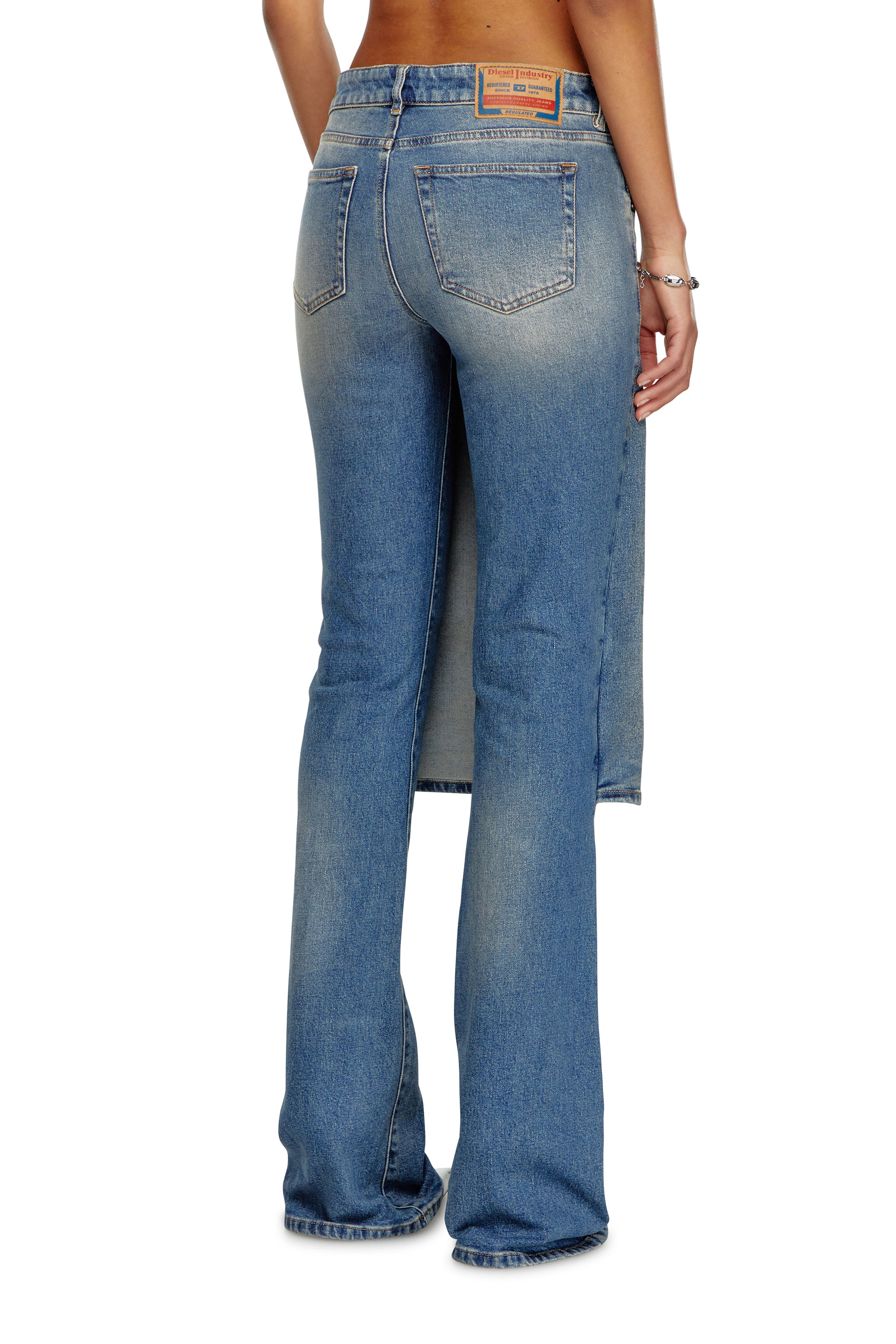 Diesel - Female Bootcut and Flare Jeans D-Sel 007X8, ミディアムブルー - Image 3