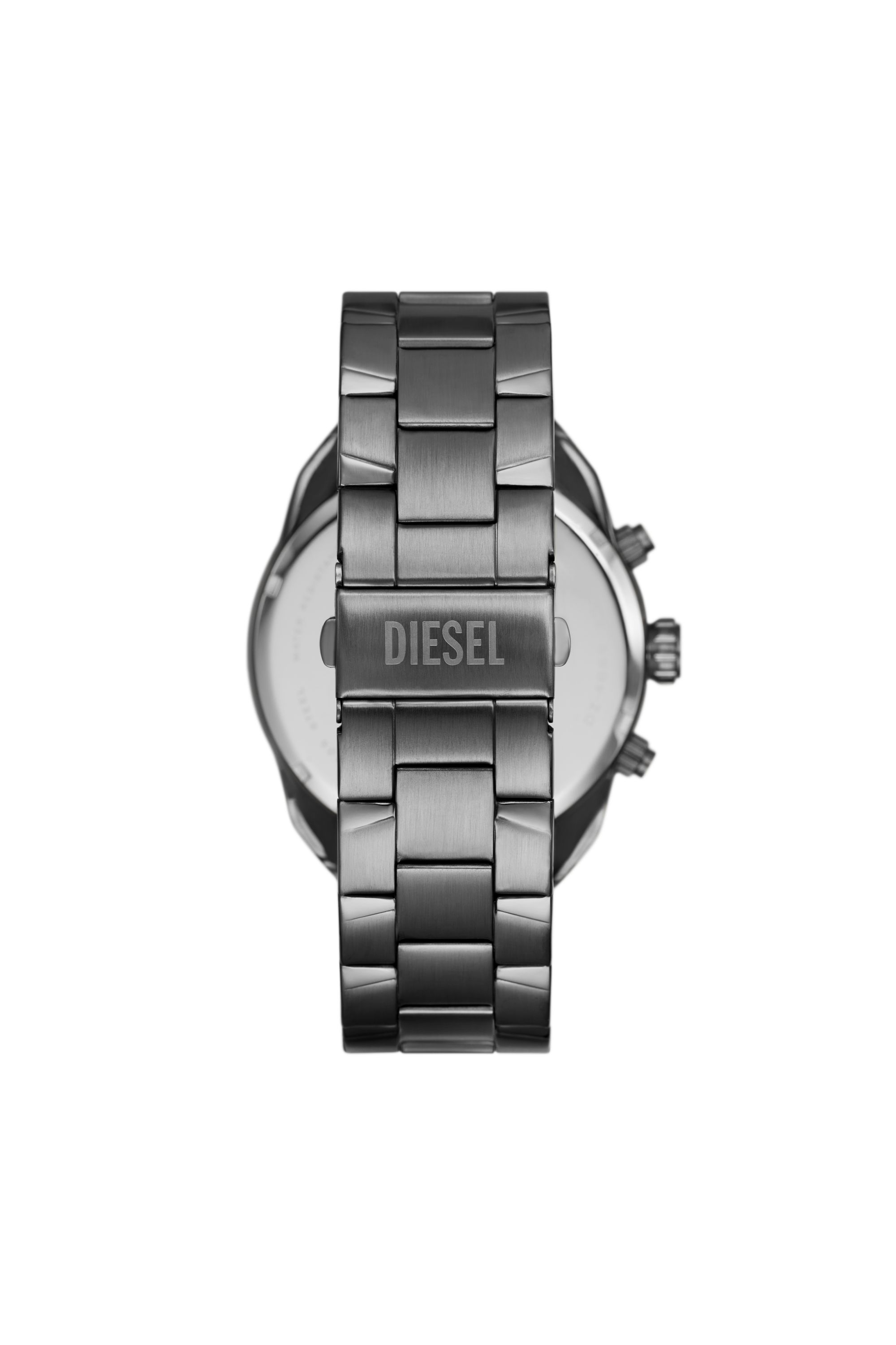 Diesel - DZ4669, Male's Spiked Two-Tone Stainless Steel Watch in ダークグレー - 2