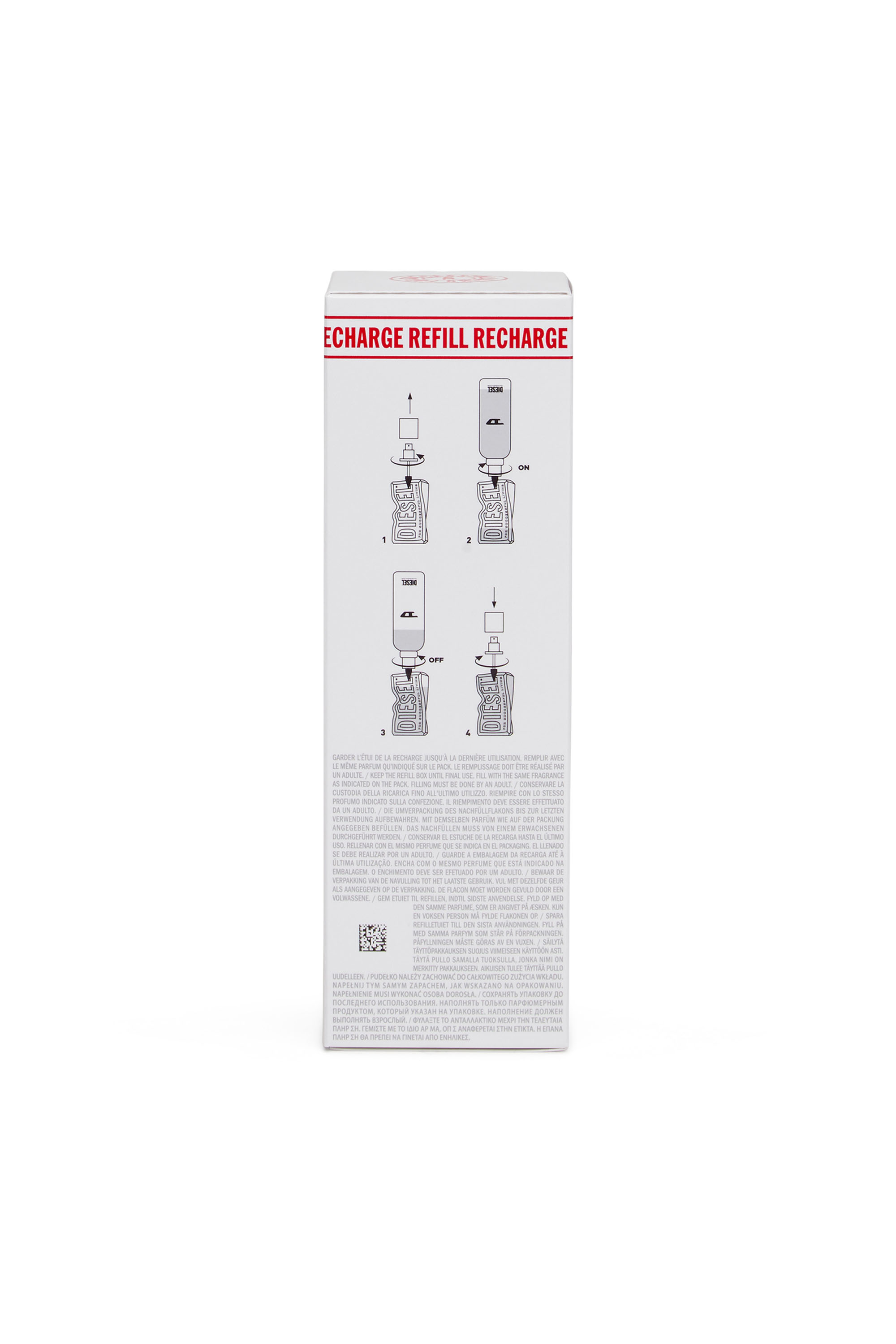 Diesel - D REFILL 150 ML, Unisex's D REFILL 150ml, 5 FL.OZ., Eau de Toilette in グレー - 3