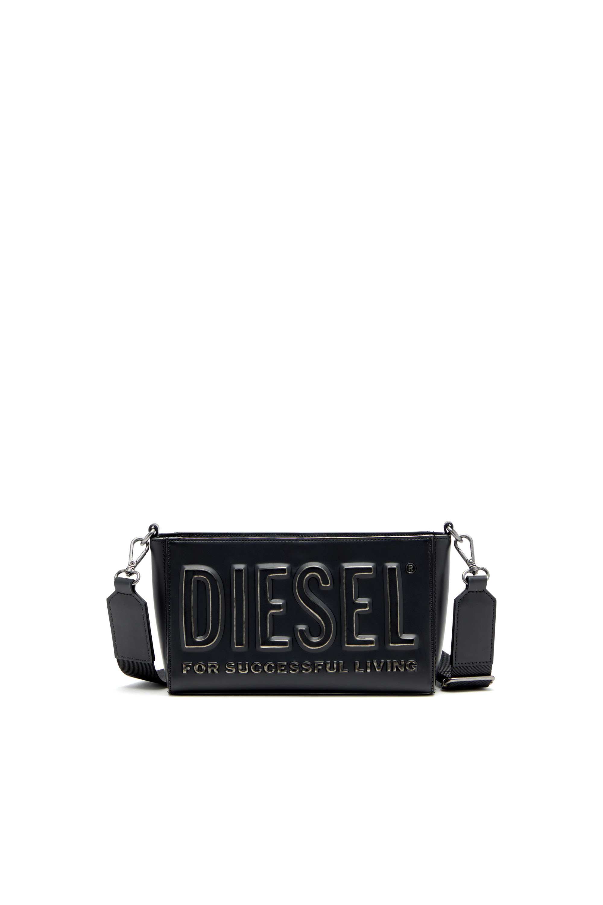 Diesel - DSL 3D CAMERA BAG X, Male's Dsl 3D-Camera bag in brushed PU in ブラック - 1