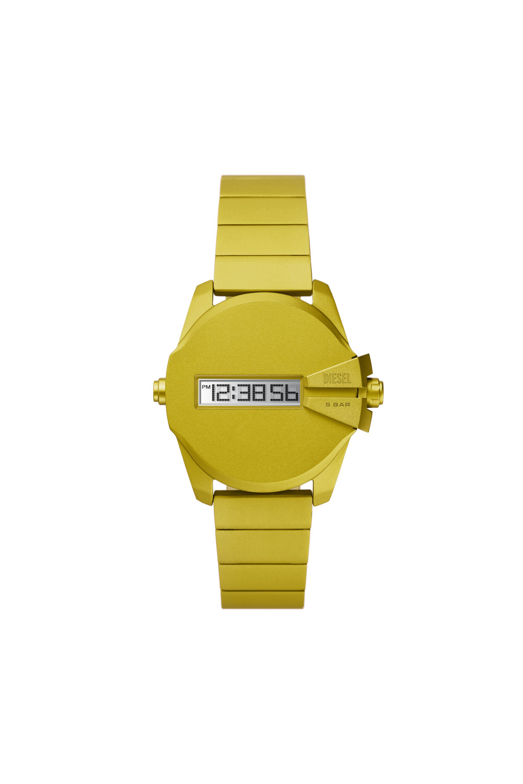 Diesel - DZ2207 WATCH, Male Baby chief digital yellow aluminum watch in イエロー - Image 1