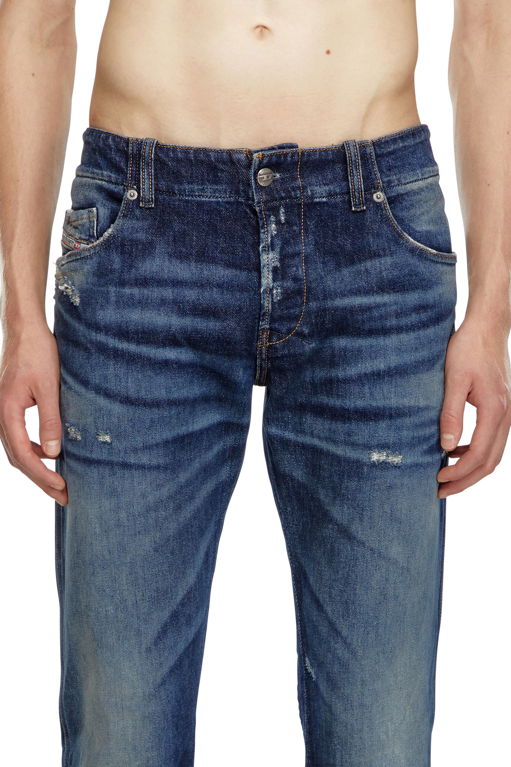 Diesel - Male's Bootcut Jeans D-Backler 09J56, ダークブルー - 5